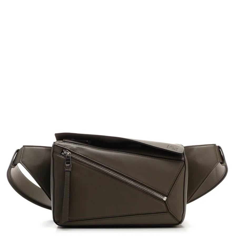 Loewe Small Puzzle Bumbag In Classic Calfskin by LOEWE