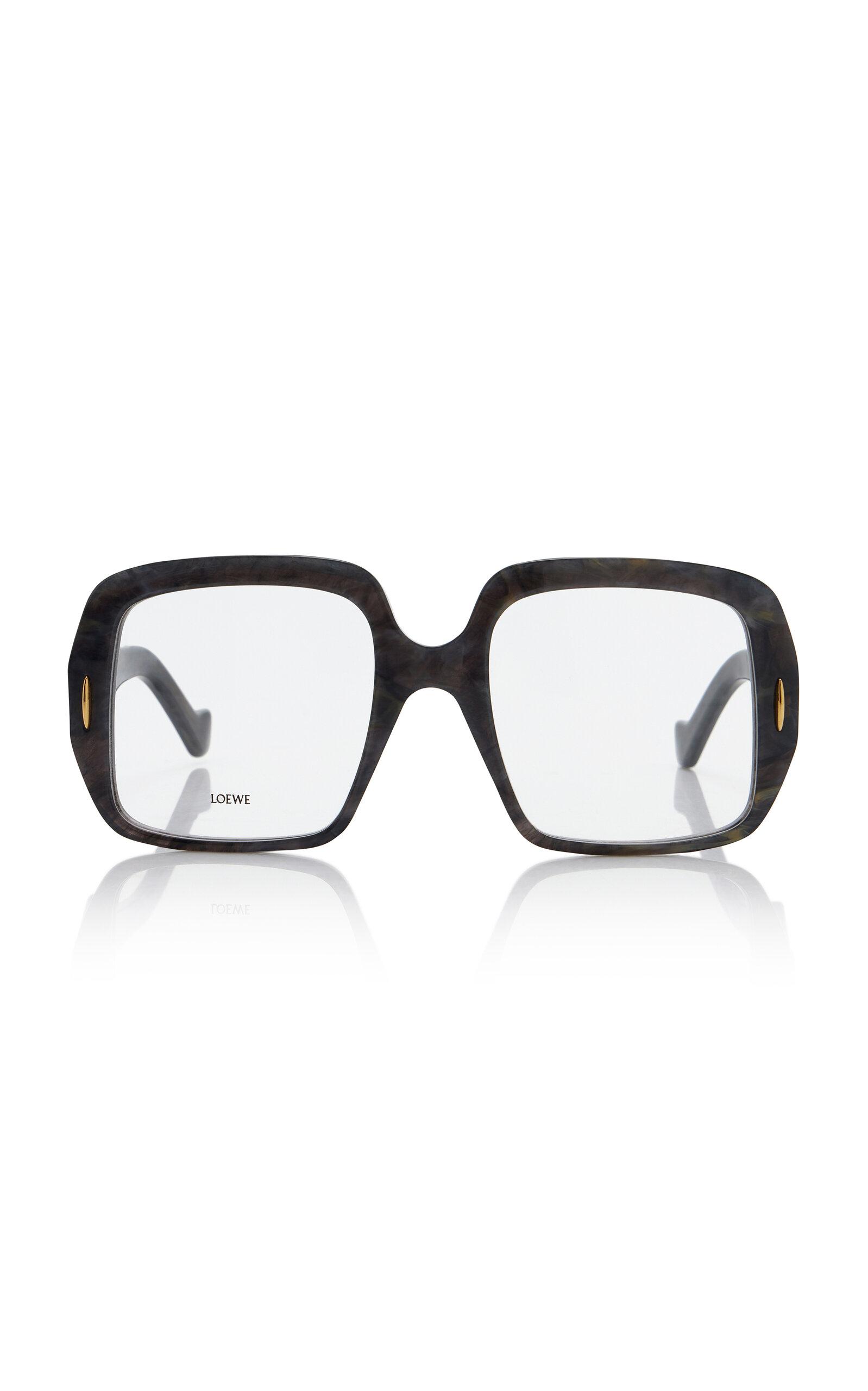Loewe Square-Frame Acetate Glasses - Moda Operandi by LOEWE
