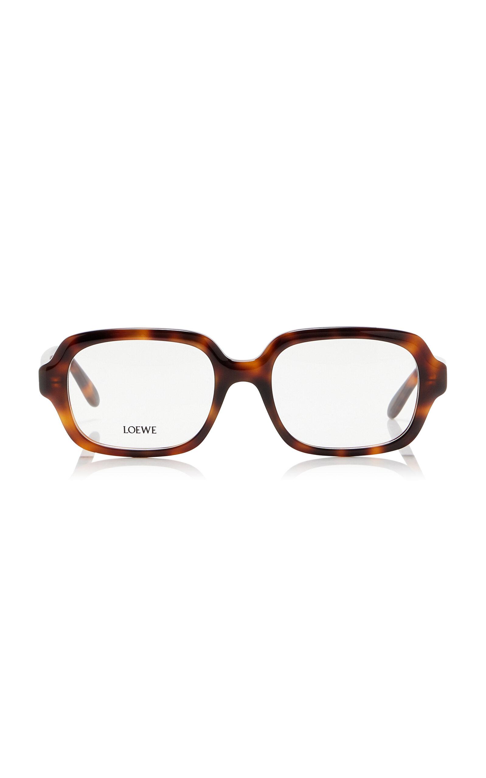 Loewe Square-Frame Acetate Glasses - Moda Operandi by LOEWE