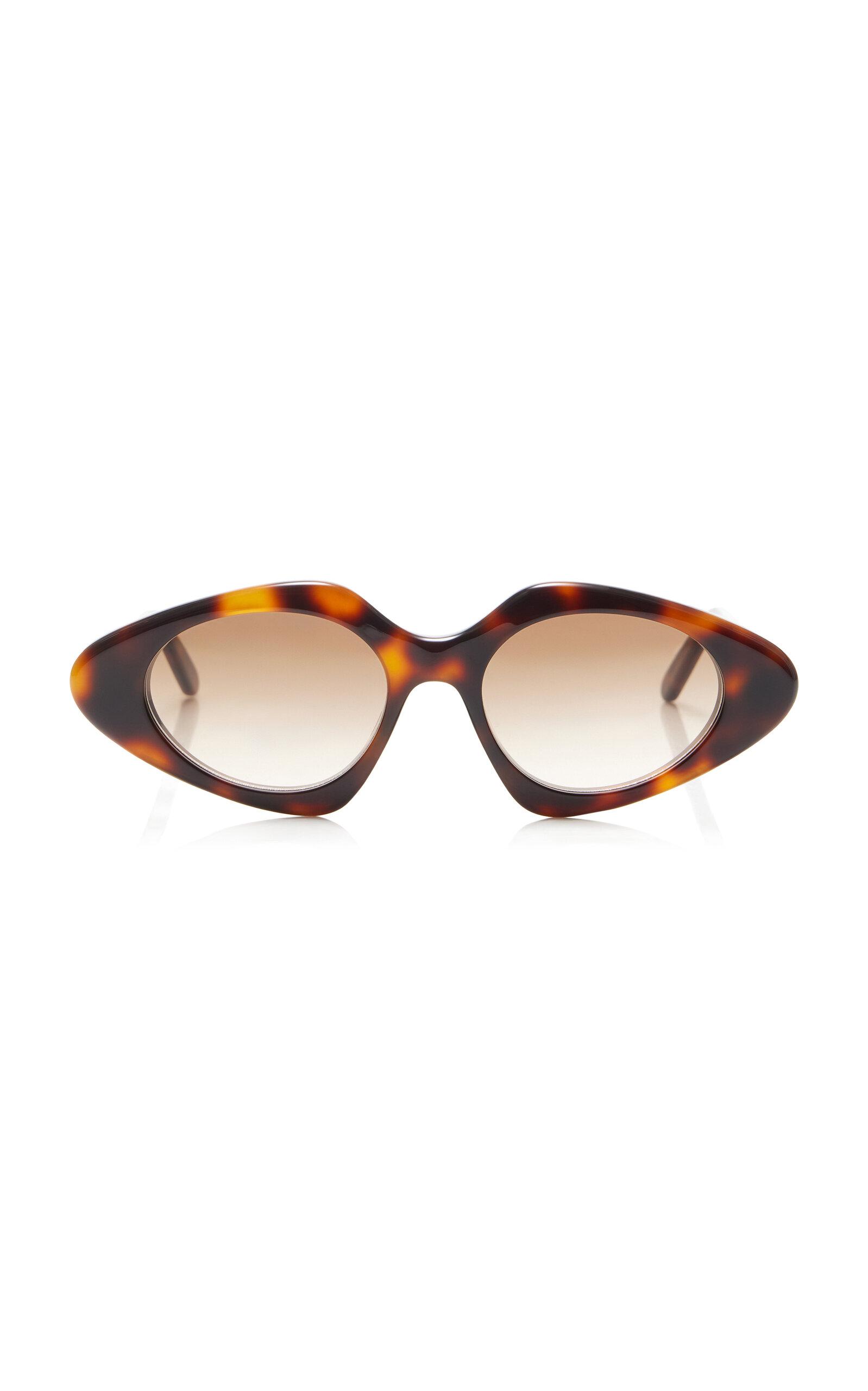 Loewe Triangle Slim Acetate Sunglasses - Moda Operandi by LOEWE