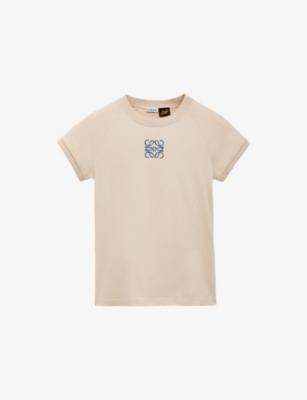 Loewe x Paula's Ibiza Brand-Embroidered Small-Fit Cotton-Jersey T-Shirt by LOEWE
