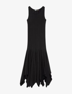 Loewe x Paula's Ibiza Sleeveless Pointelle Cotton-Blend Midi Tank Dress by LOEWE
