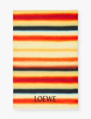 Loewe x Paula's Ibiza Striped Cotton-Poplin Pareo by LOEWE