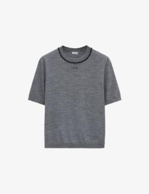 Logo-Embroidered Wool Jumper by LOEWE