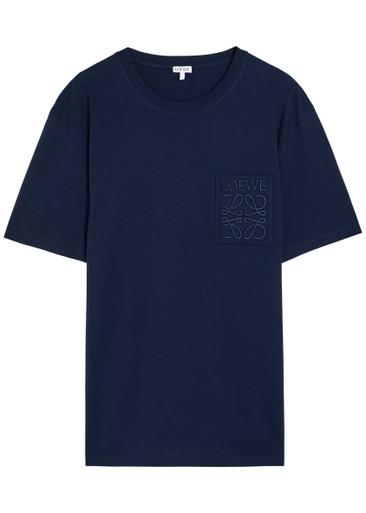 Logo-embroidered cotton T-shirt by LOEWE