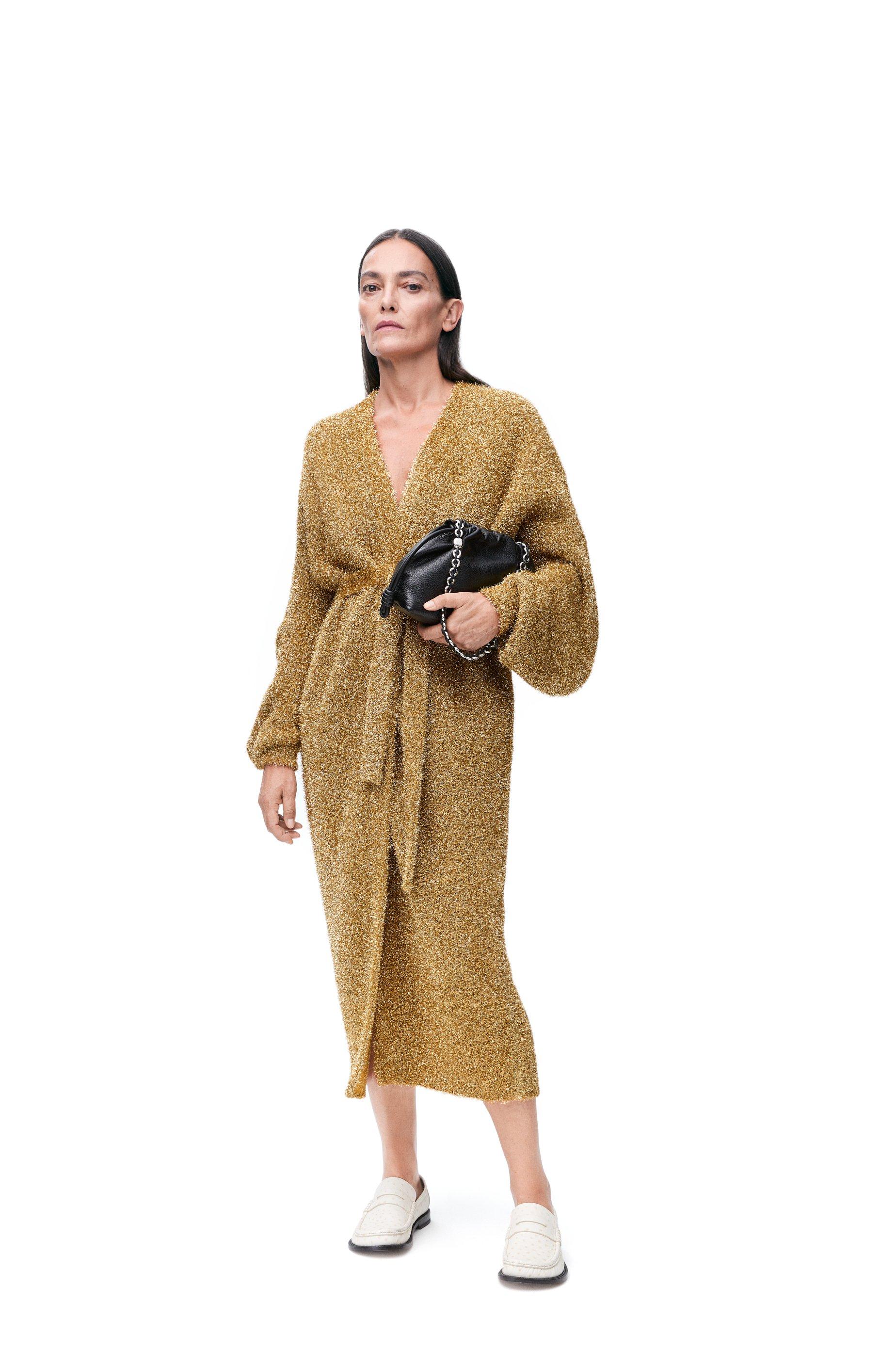 Long cardigan in lurex by LOEWE