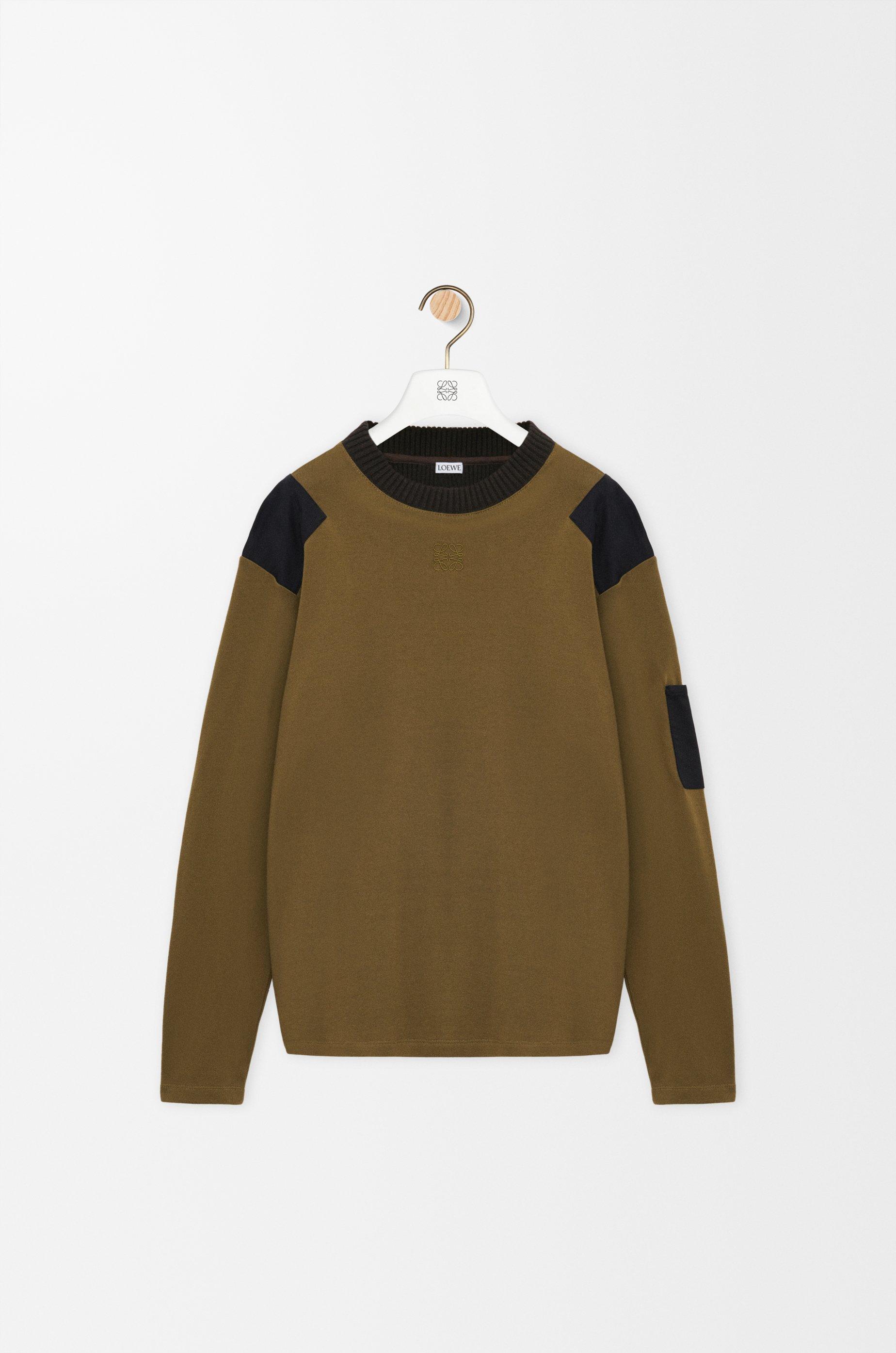 Long sleeve top in cotton blend by LOEWE