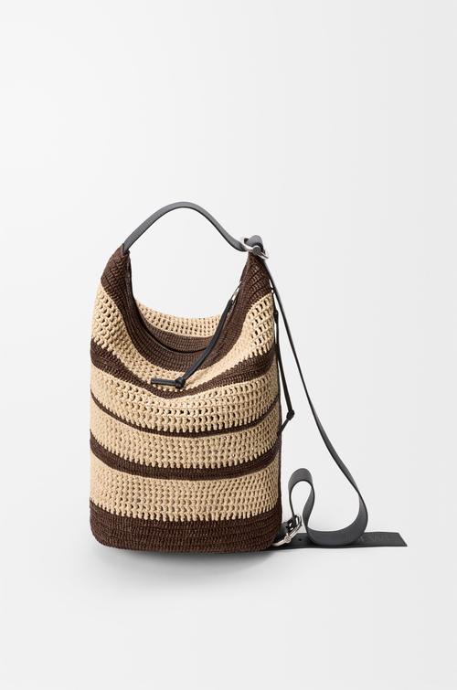 Loop bucket in raffia by LOEWE
