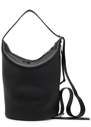 Loop medium grained leather bucket bag by LOEWE