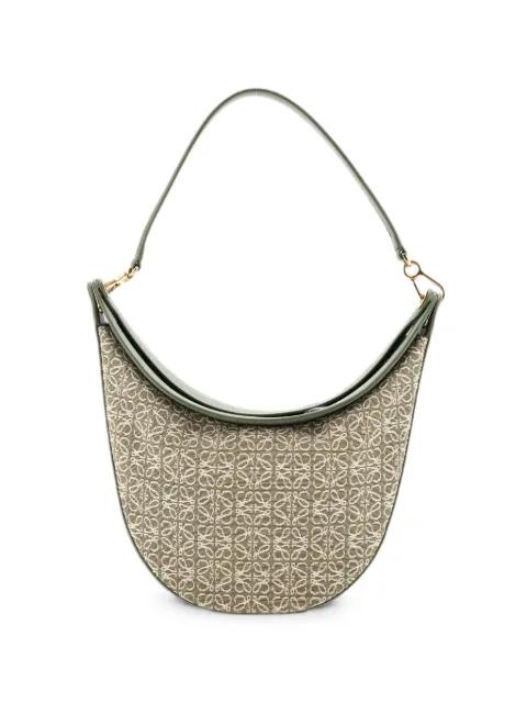 Luna Hobo Anagram Jacquard Small shoulder bag by LOEWE 
