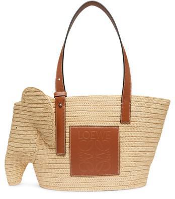 Medium Elephant Basket bag by LOEWE