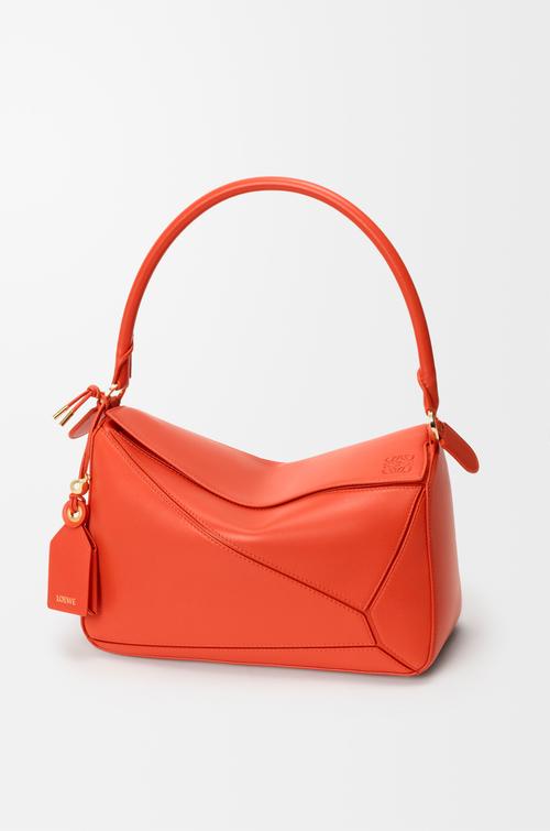 Medium Featherlight Puzzle bag in nappa lambskin by LOEWE