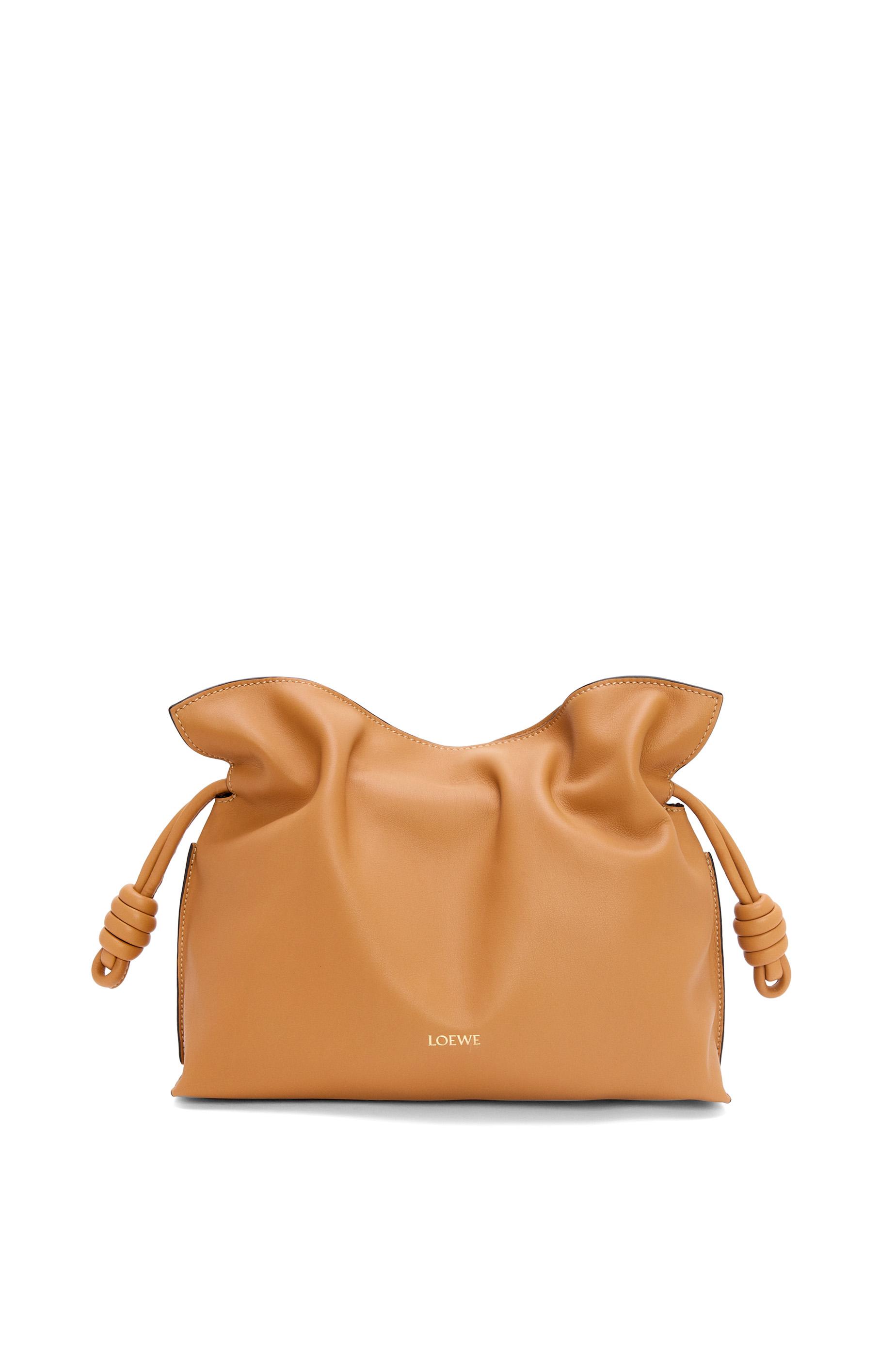 Medium Flamenco clutch in nappa calfskin by LOEWE