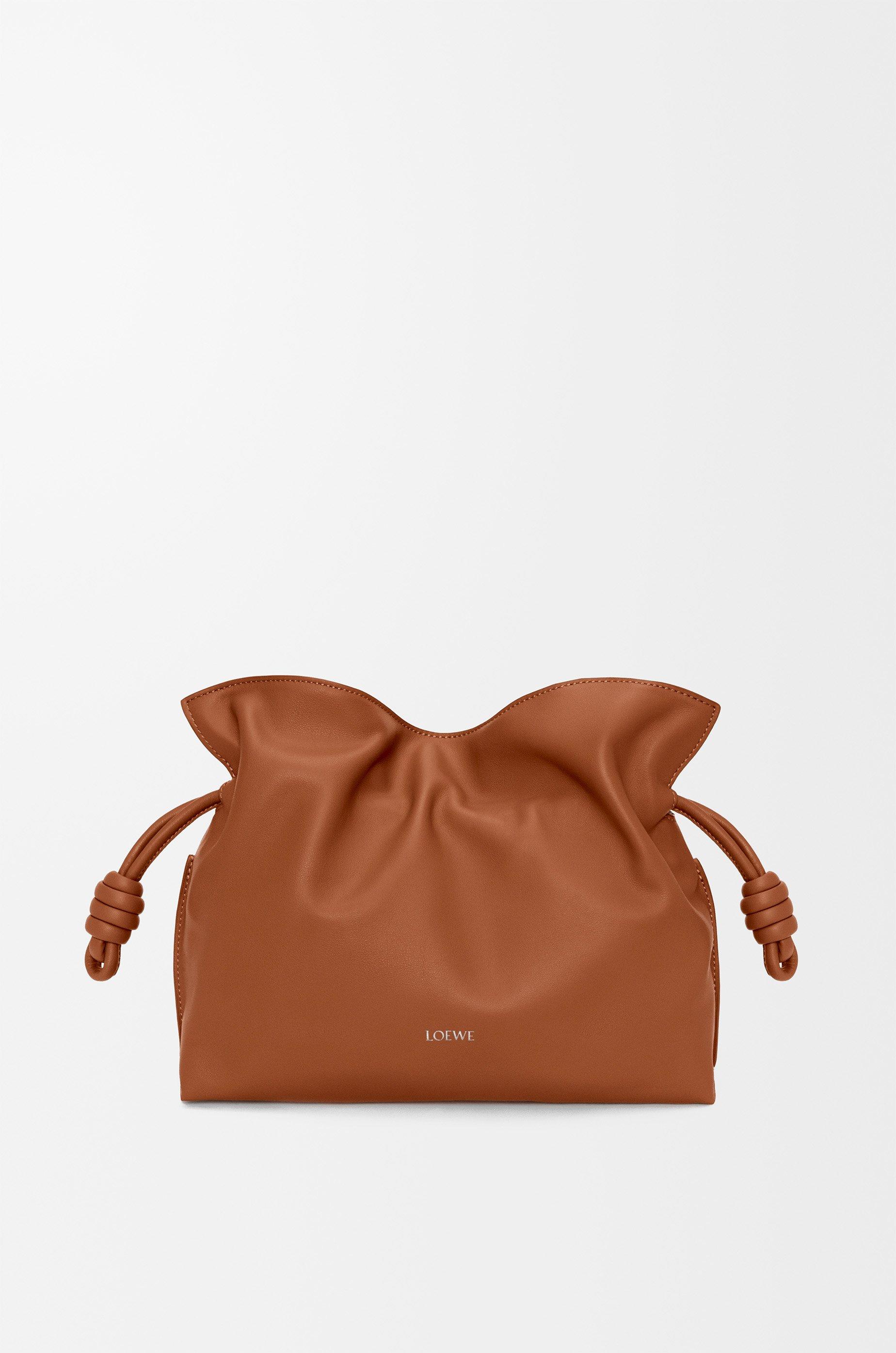 Medium Flamenco clutch in nappa calfskin by LOEWE