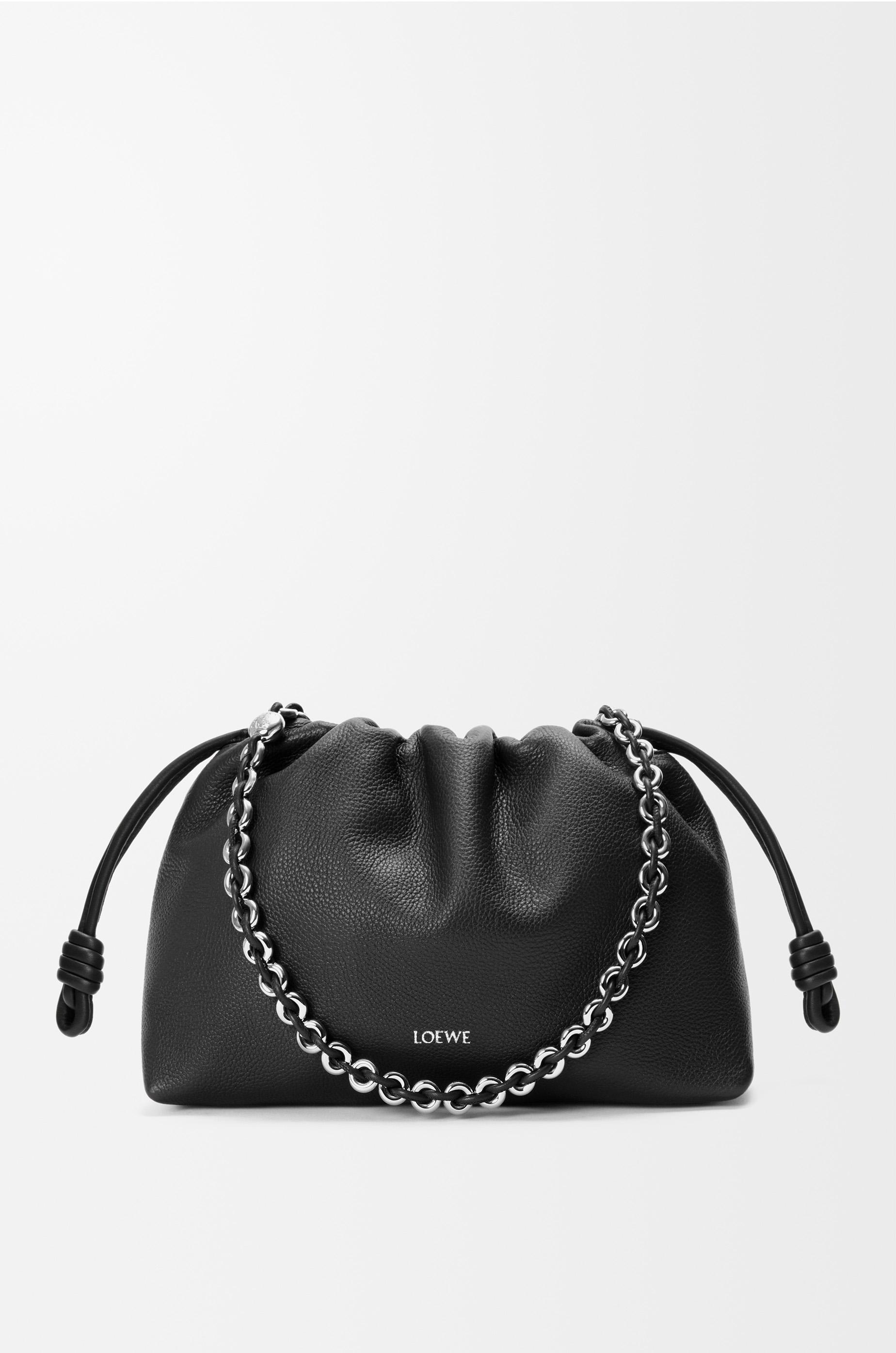 Medium Flamenco purse in fine grained calfskin by LOEWE