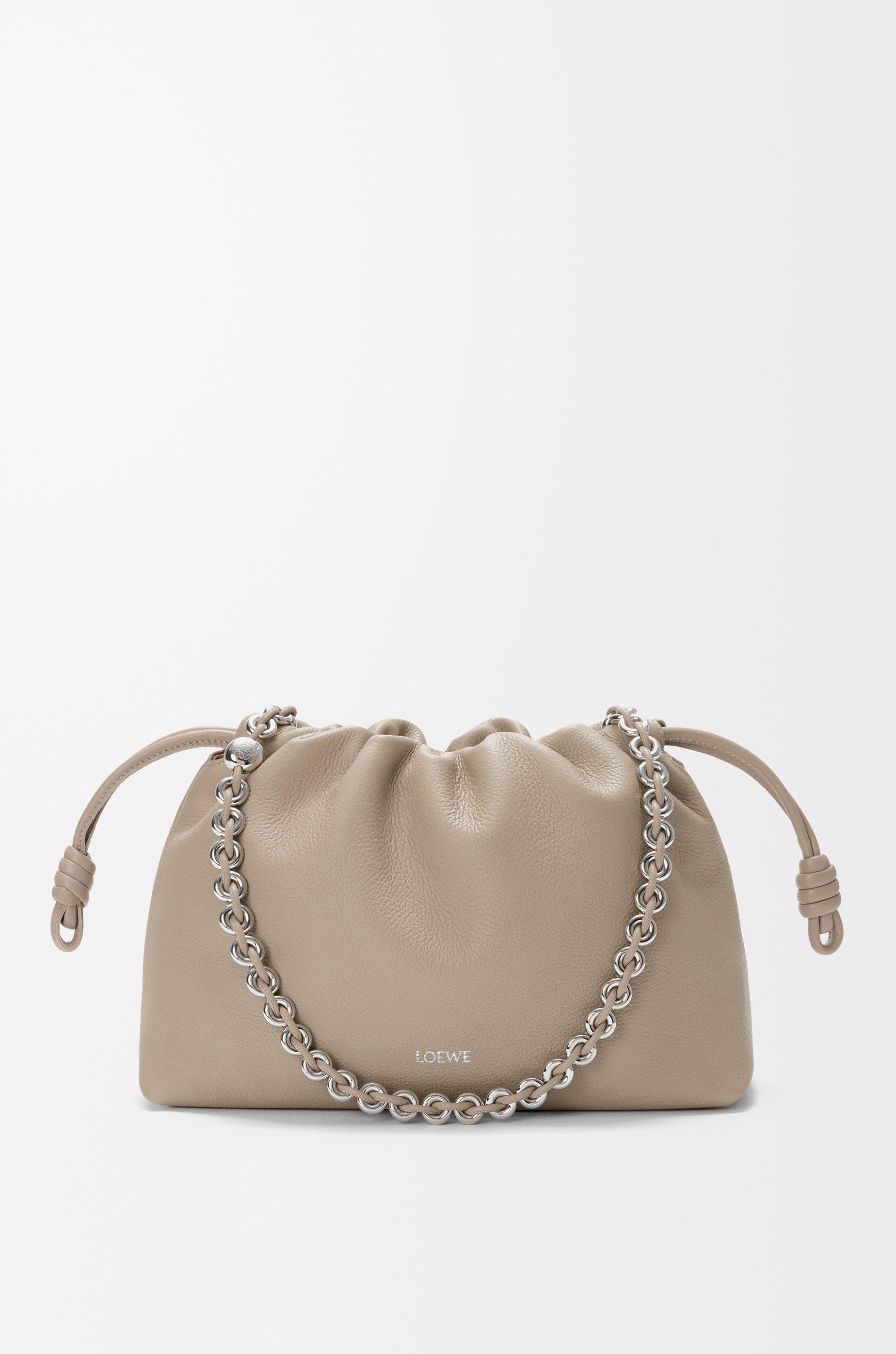 Medium Flamenco purse in fine grained calfskin by LOEWE
