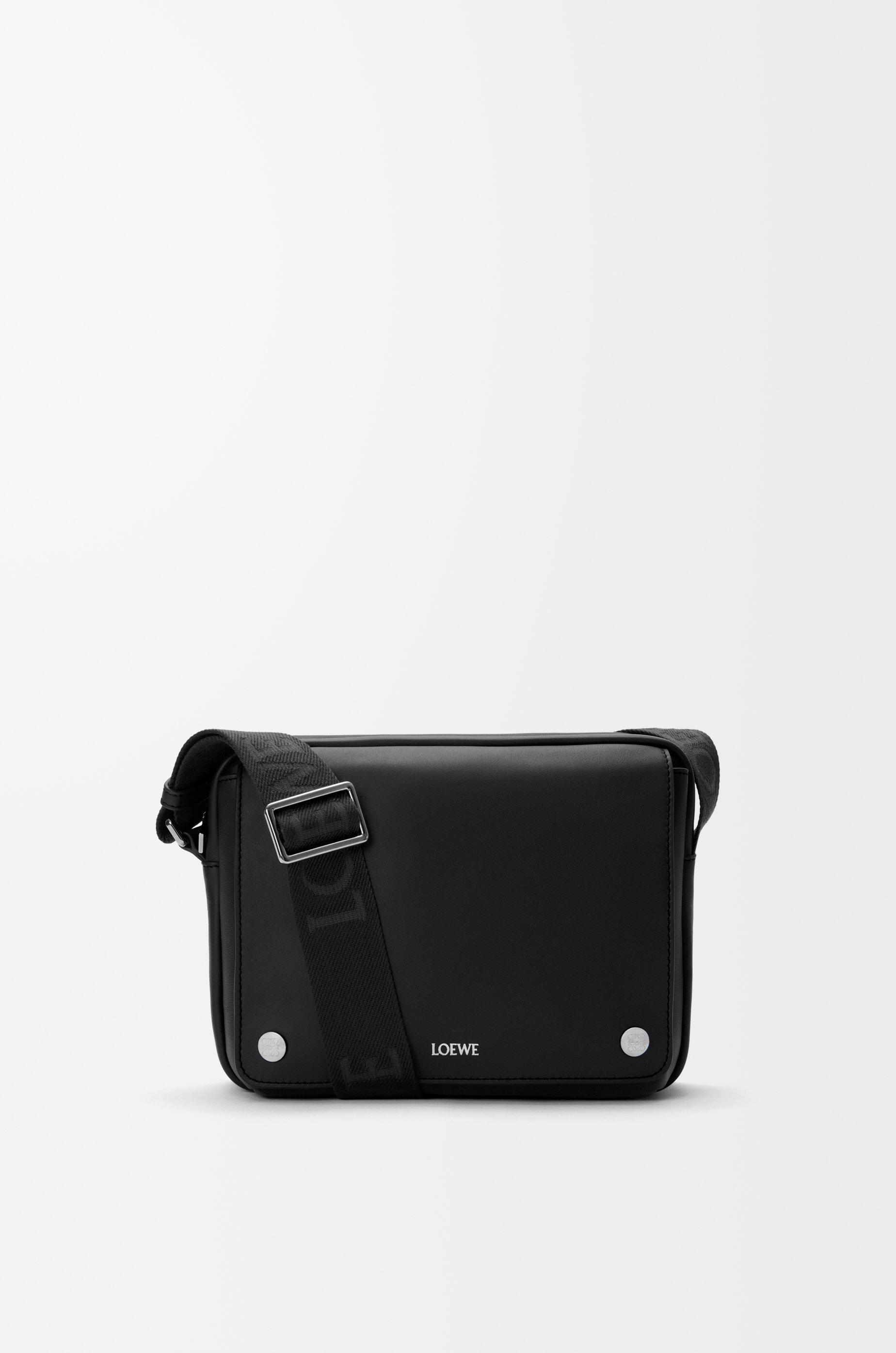Medium Pebble messenger bag in smooth calfskin by LOEWE