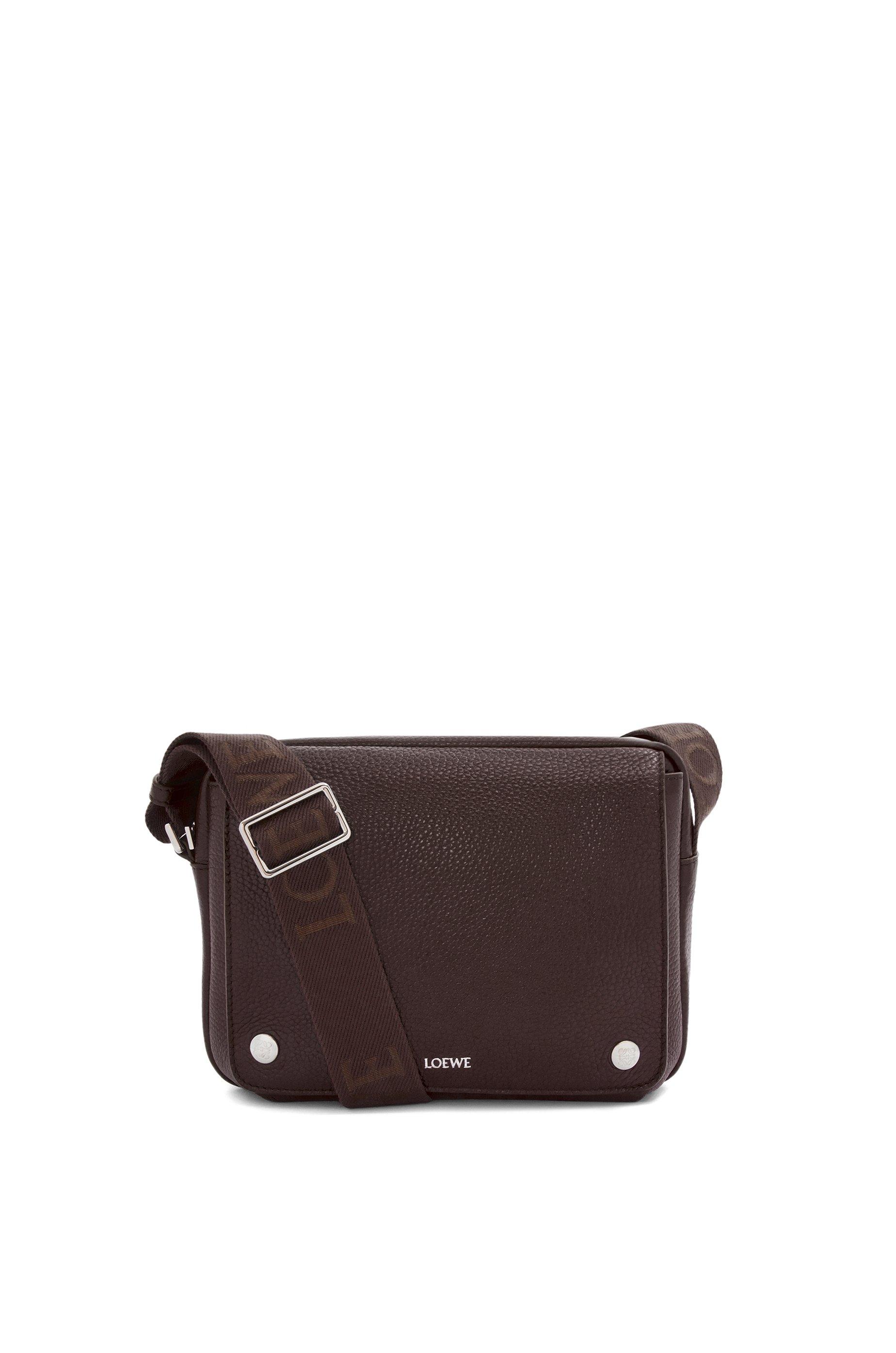 Medium Pebble messenger bag in supple grained calfskin by LOEWE