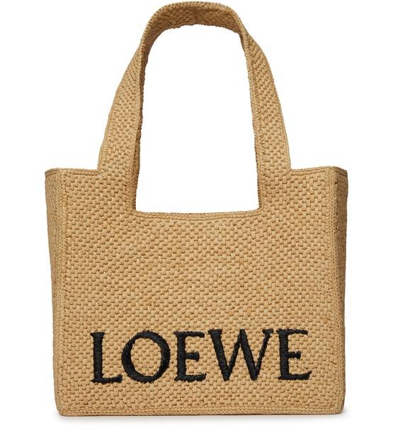 Medium tote bag with logo by LOEWE