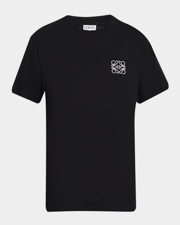 Men's Anagram Crew T-Shirt by LOEWE