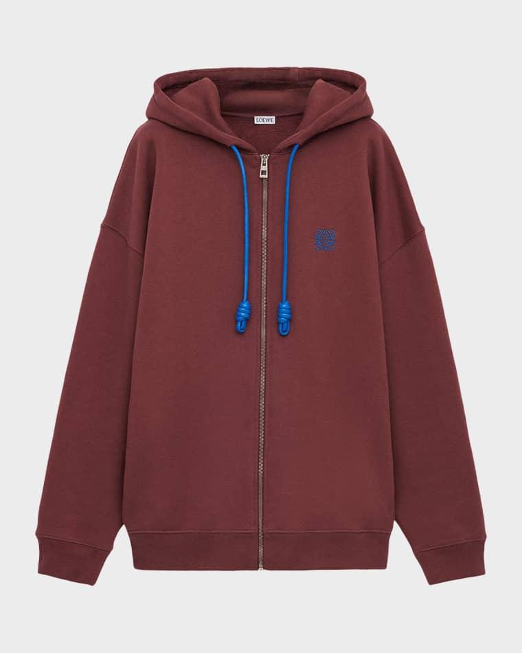 Men's Anagram Zip-Up Hoodie by LOEWE