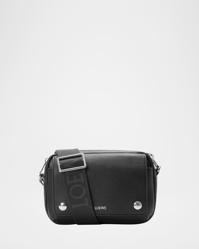 Men's Pebble Leather Camera Bag by LOEWE