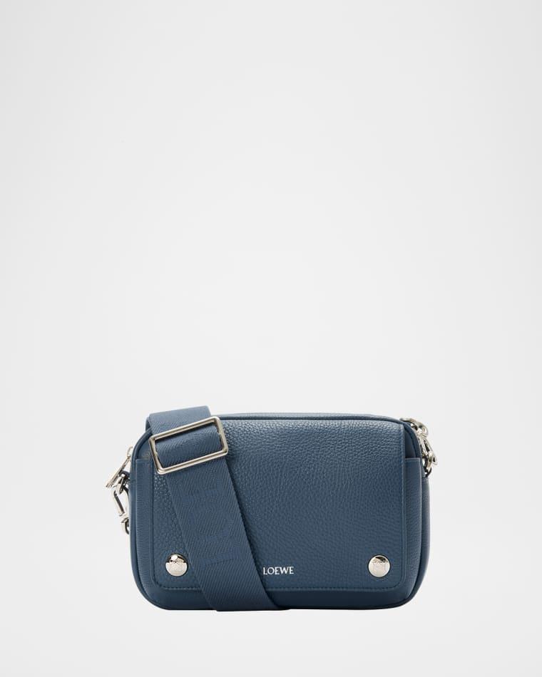 Men's Pebble Leather Camera Bag by LOEWE