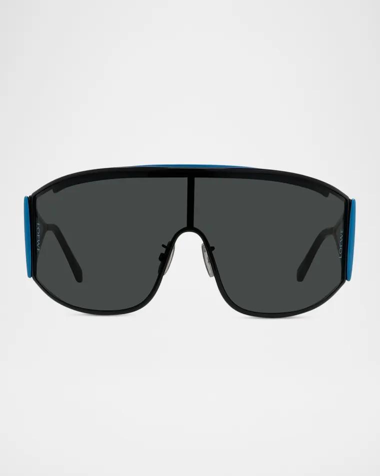 Men's Speed Metal Shield Sunglasses by LOEWE