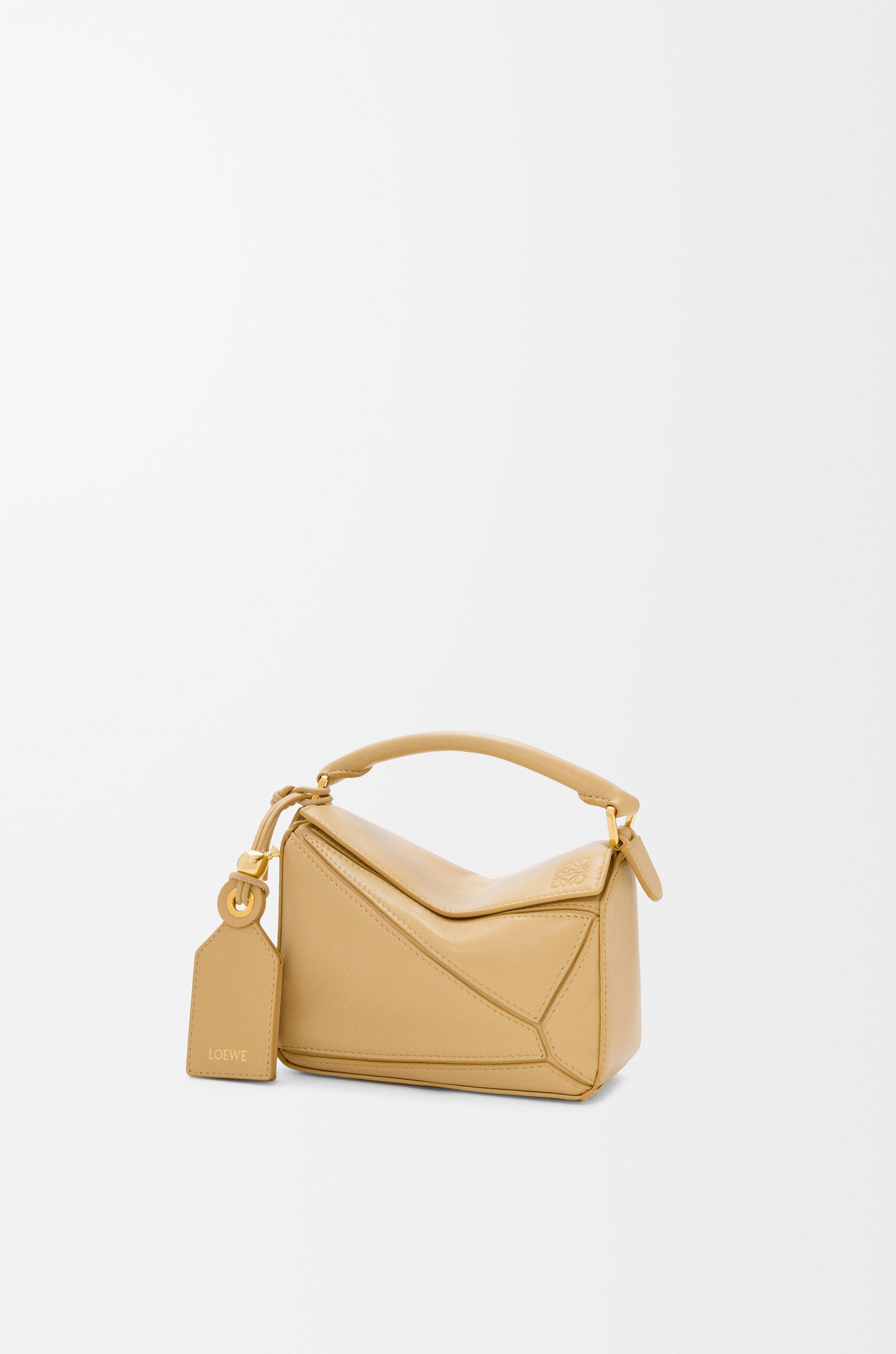 Mini Featherlight Puzzle bag in nappa lambskin by LOEWE