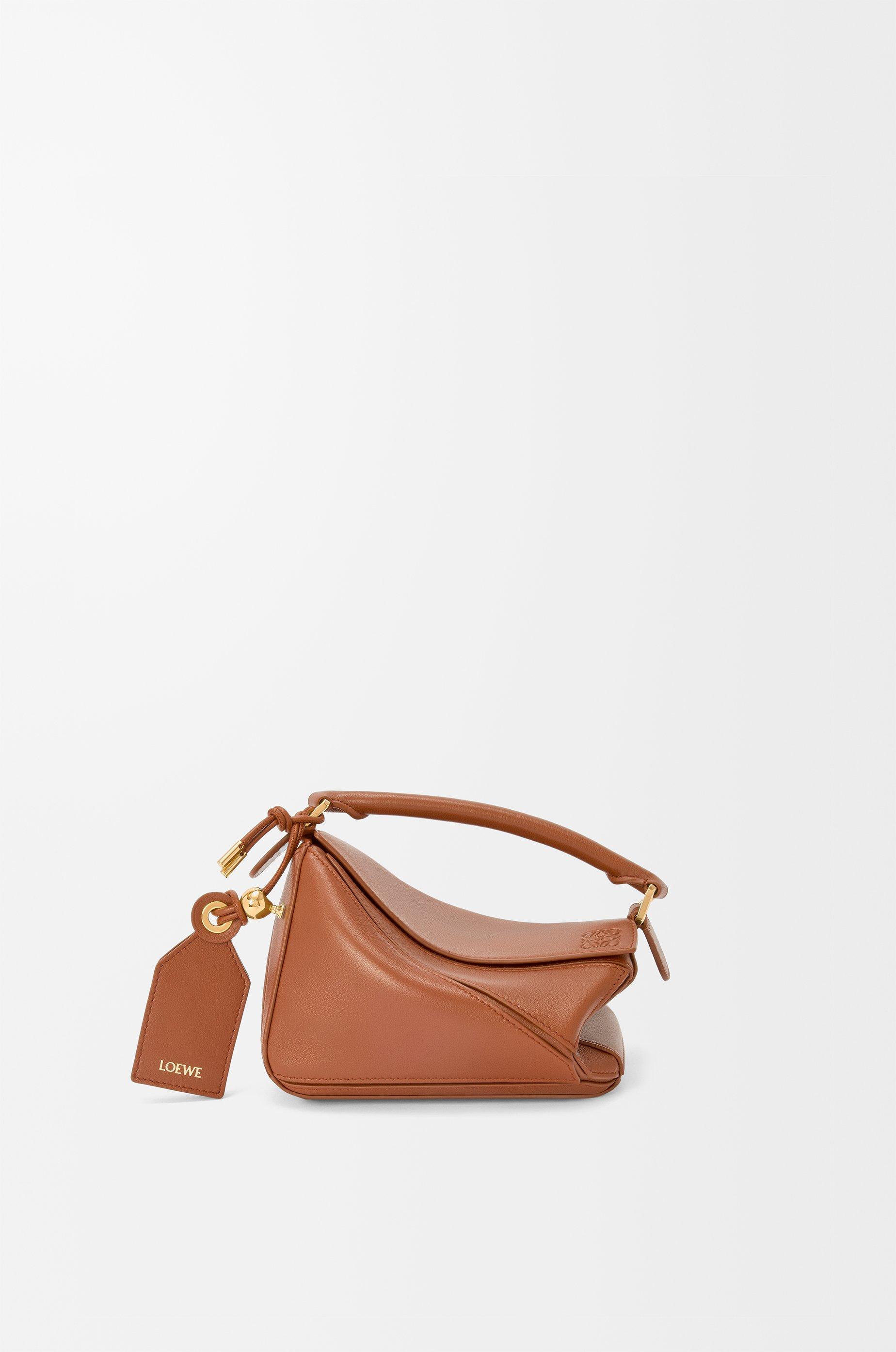 Mini Featherlight Puzzle bag in nappa lambskin by LOEWE