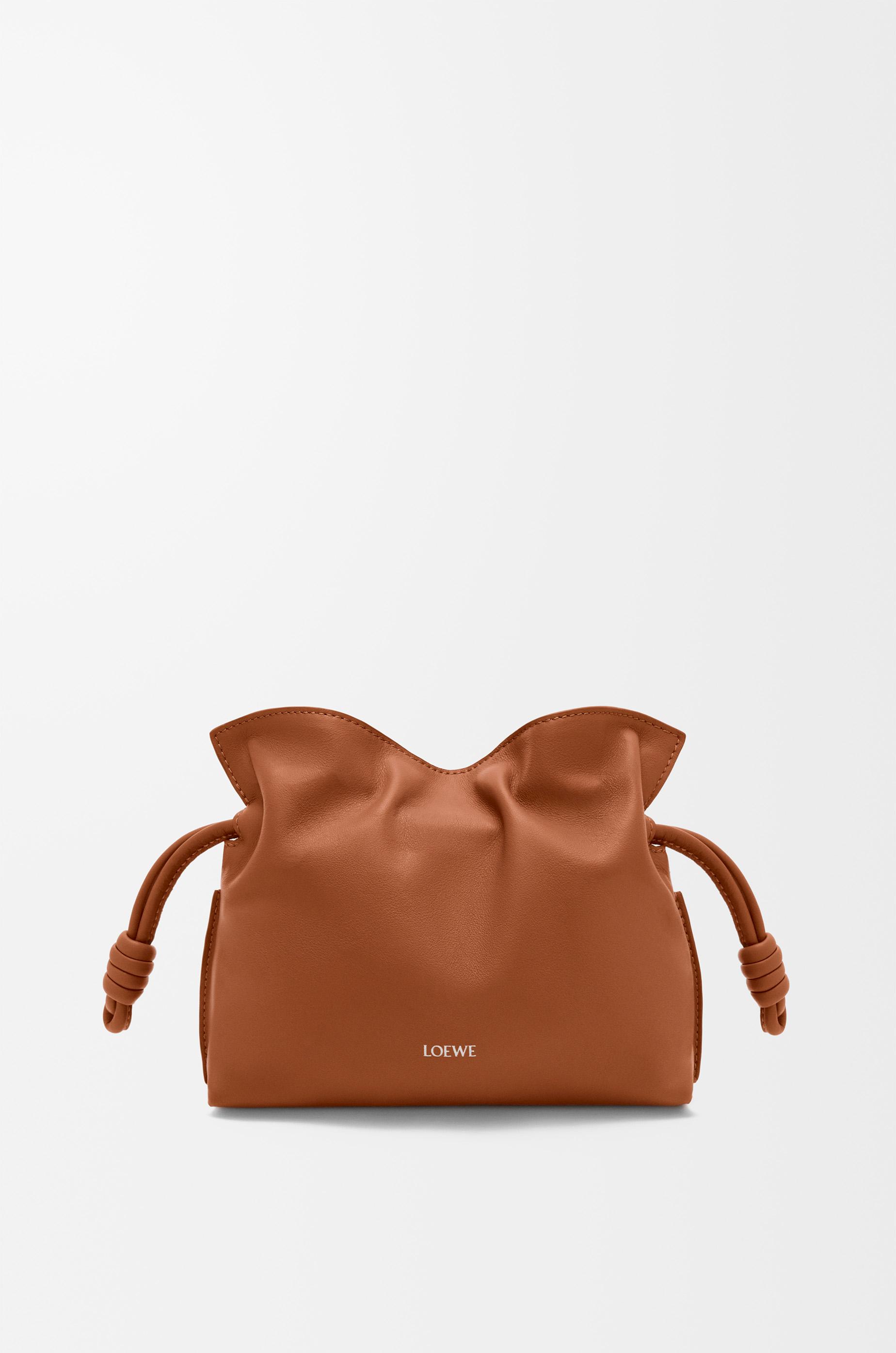 Mini Flamenco clutch in nappa calfskin by LOEWE