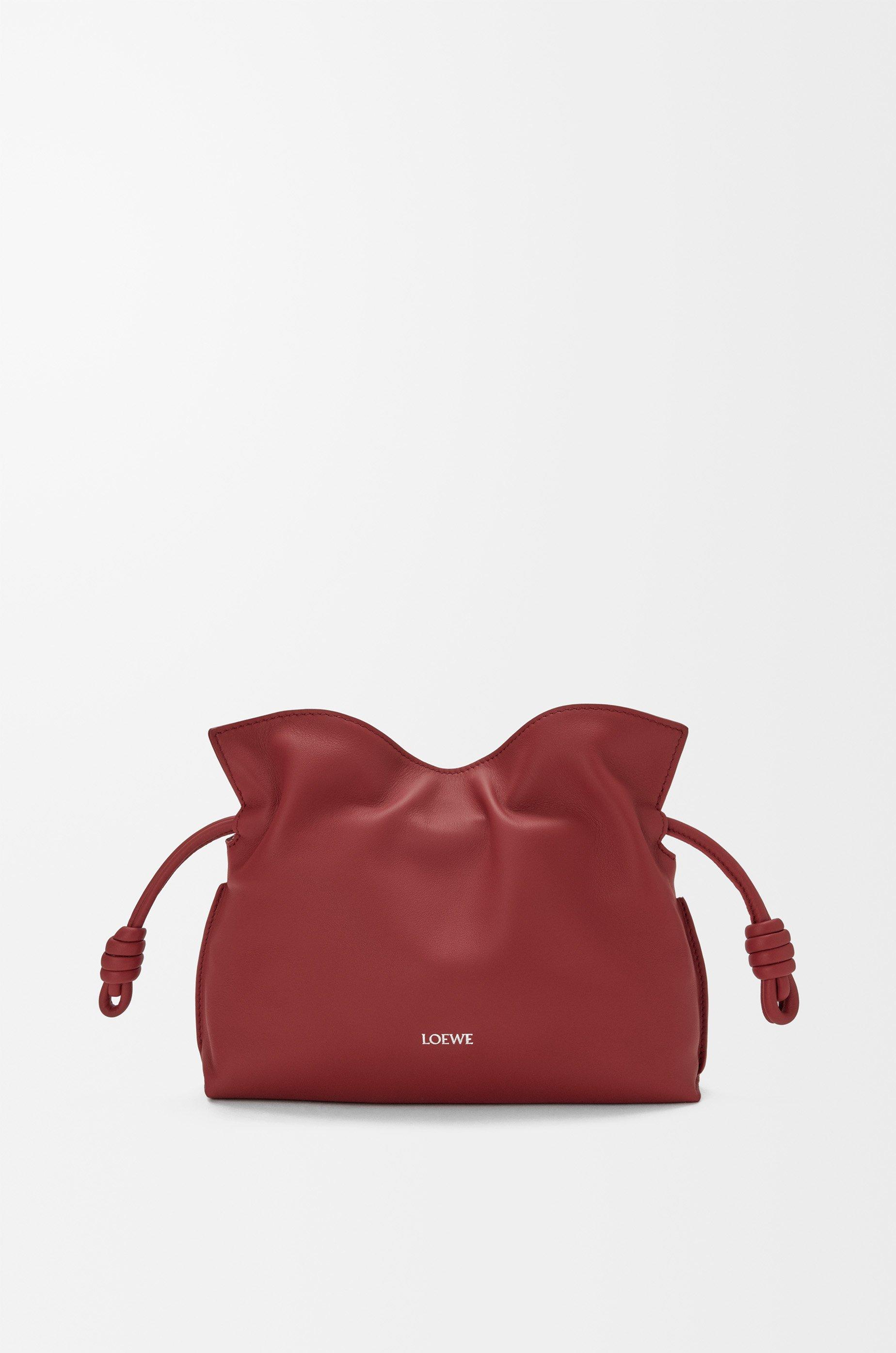 Mini Flamenco clutch in nappa calfskin by LOEWE