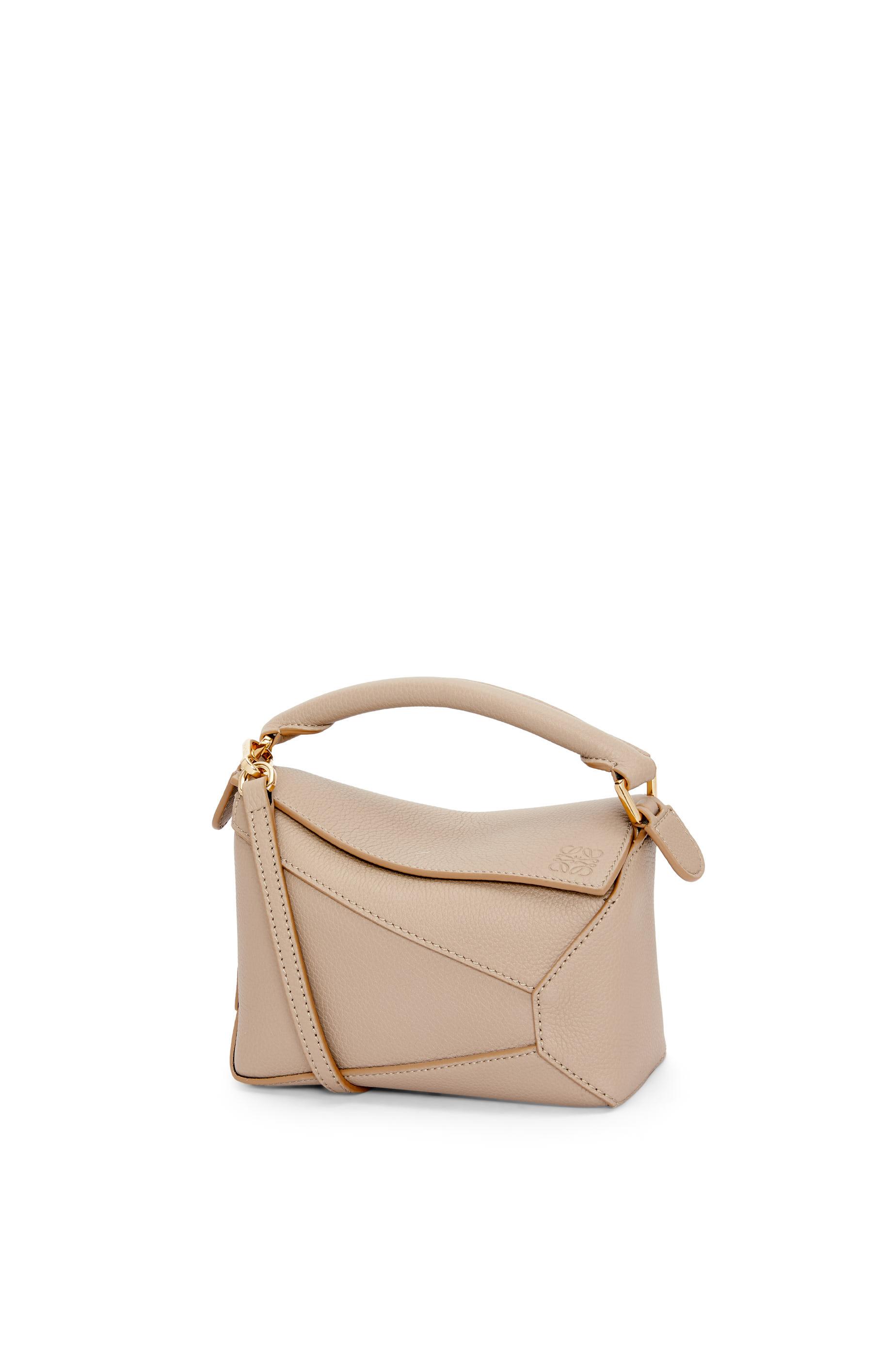 Mini Puzzle Edge bag in soft grained calfskin by LOEWE