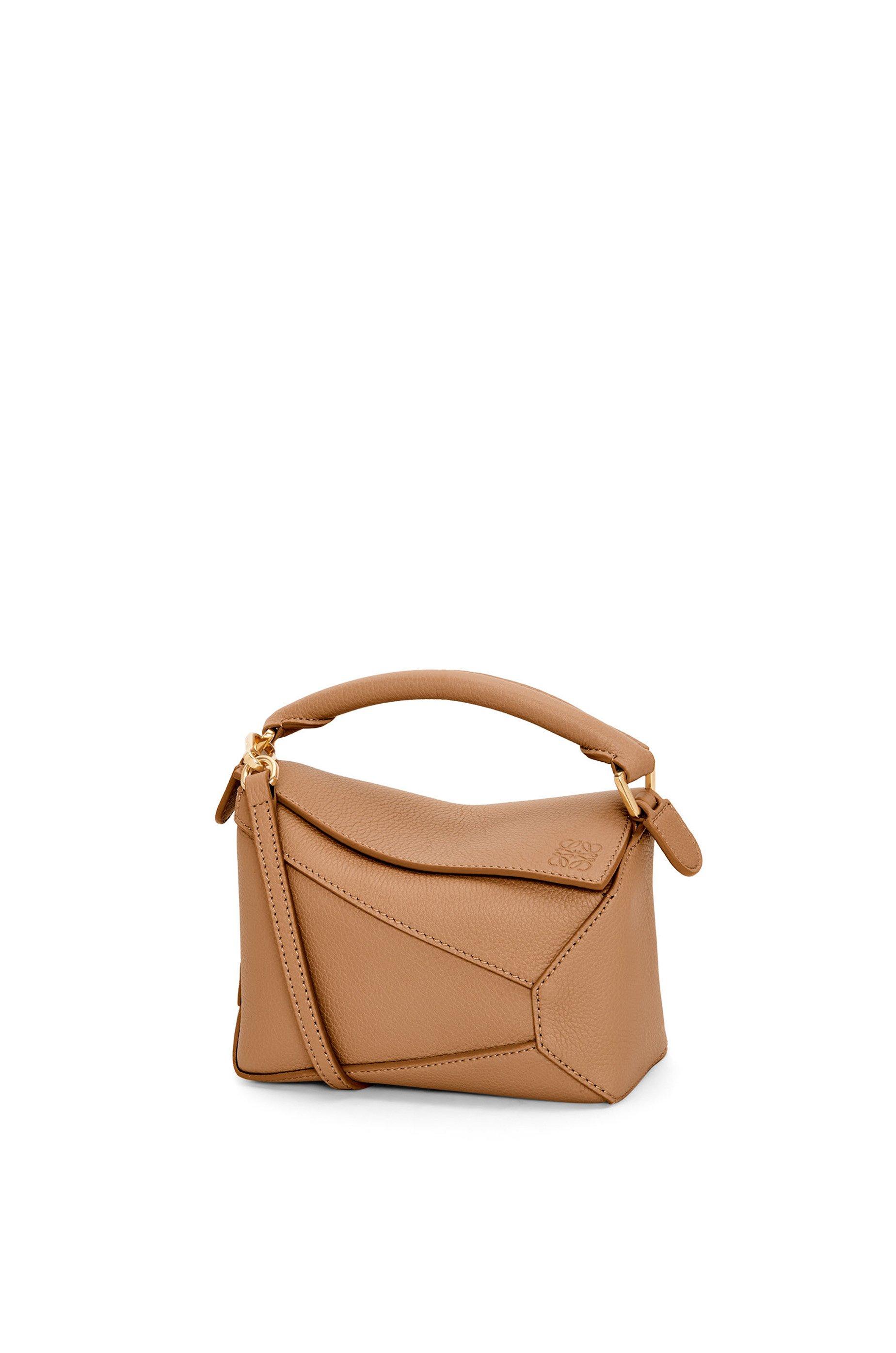 Mini Puzzle Edge bag in soft grained calfskin by LOEWE