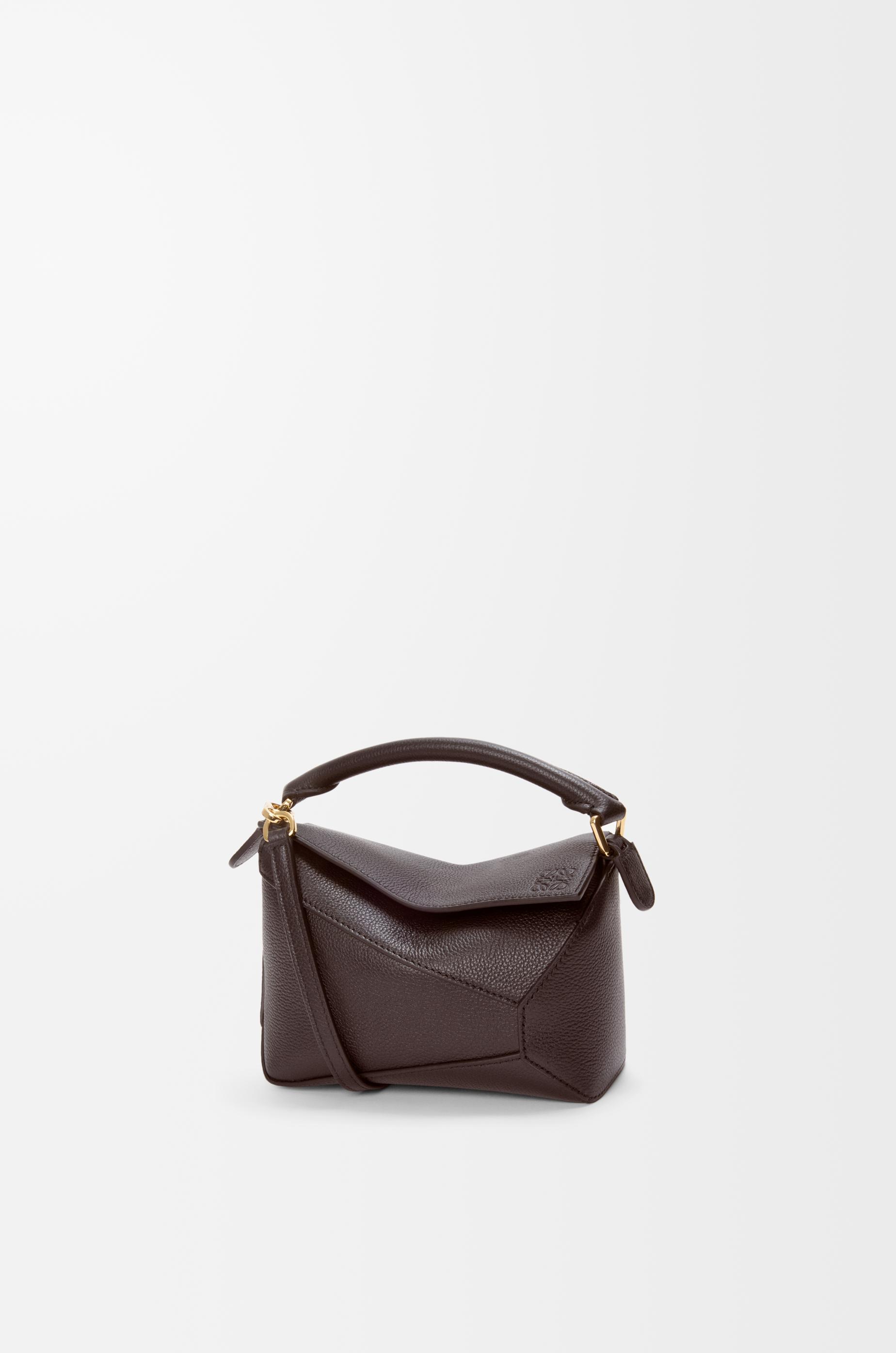Mini Puzzle Edge bag in soft grained calfskin by LOEWE
