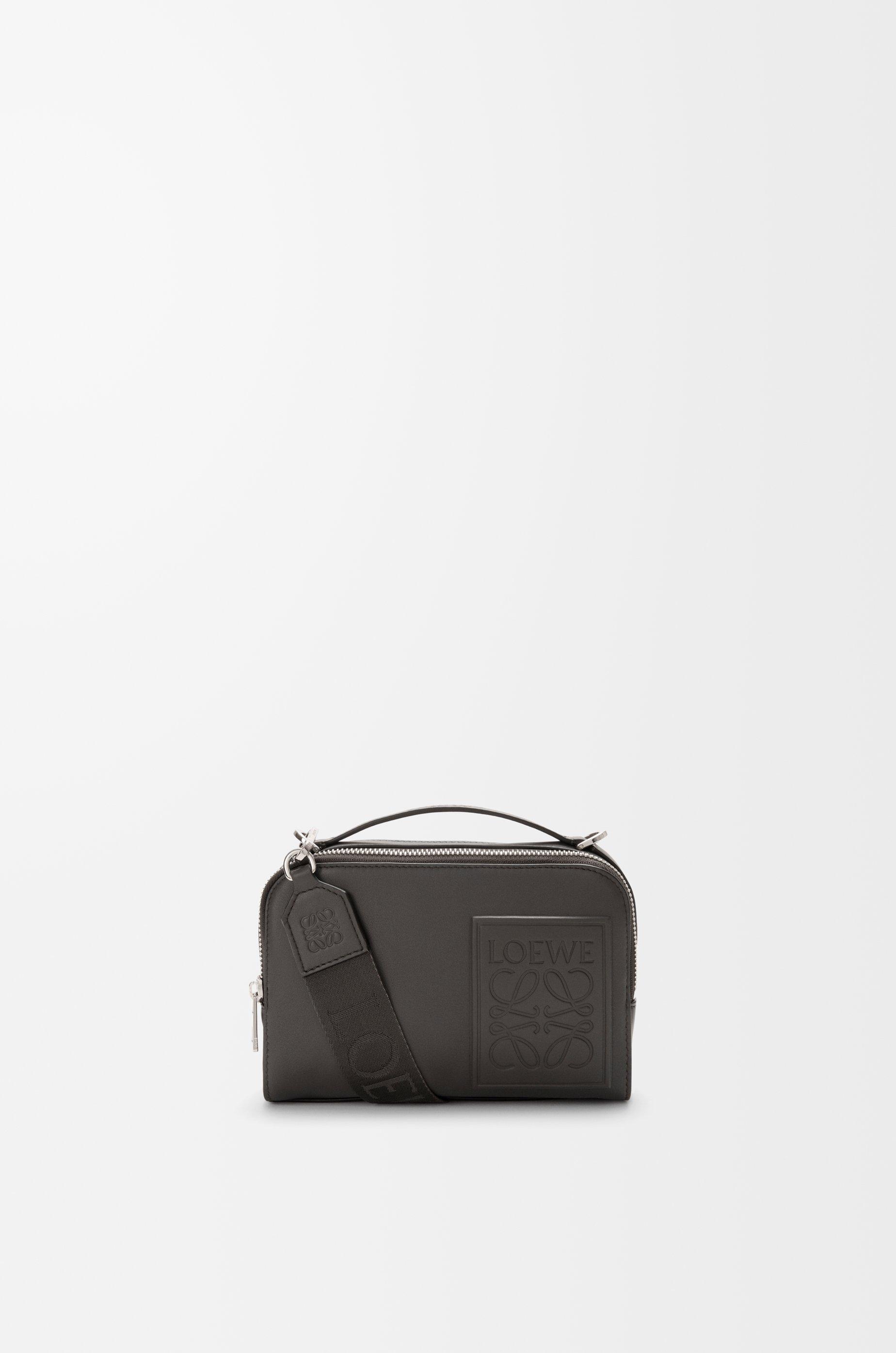 Mini crossbody camera bag in satin calfskin by LOEWE