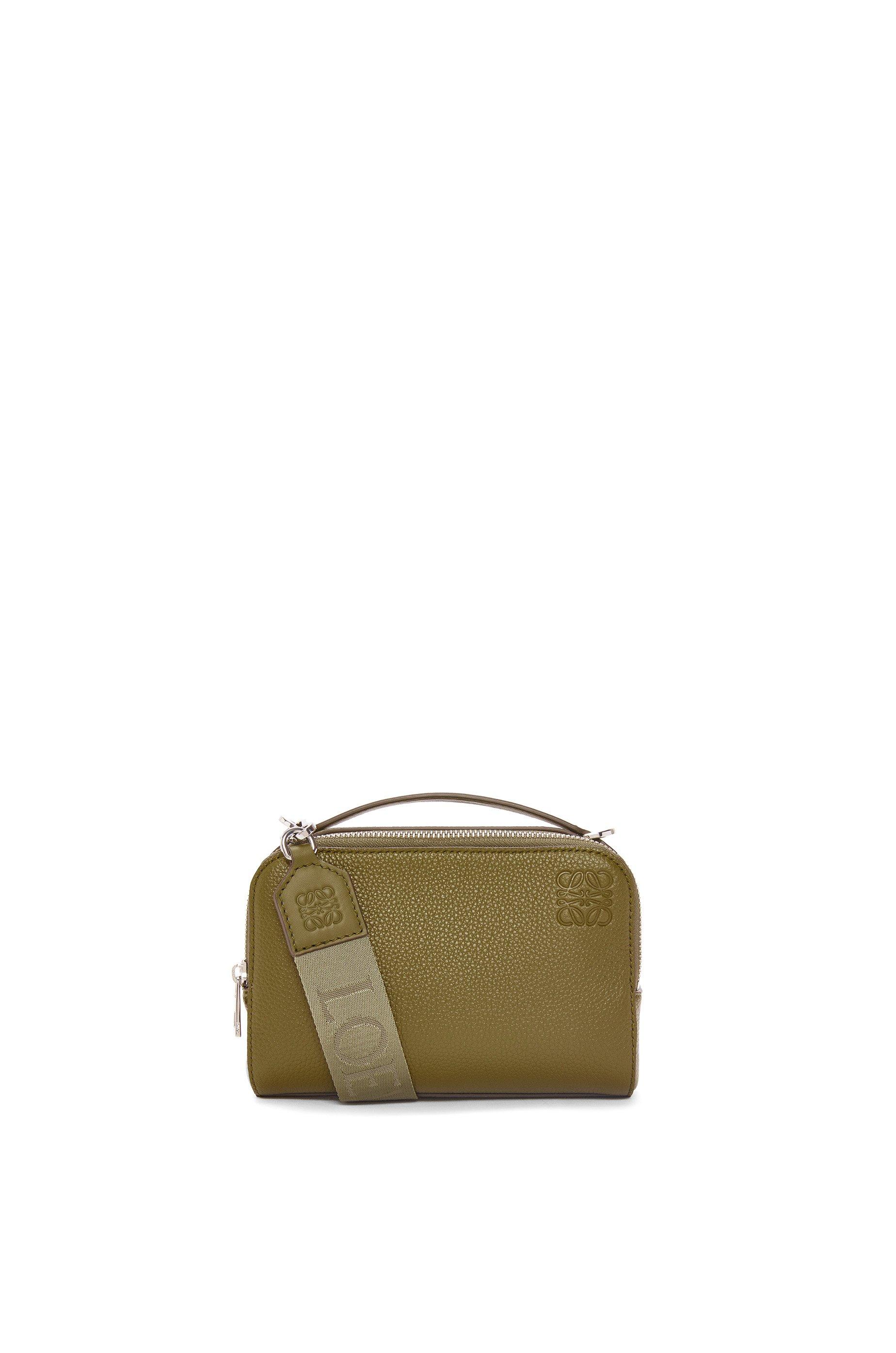 Mini crossbody camera bag in soft grained calfskin by LOEWE