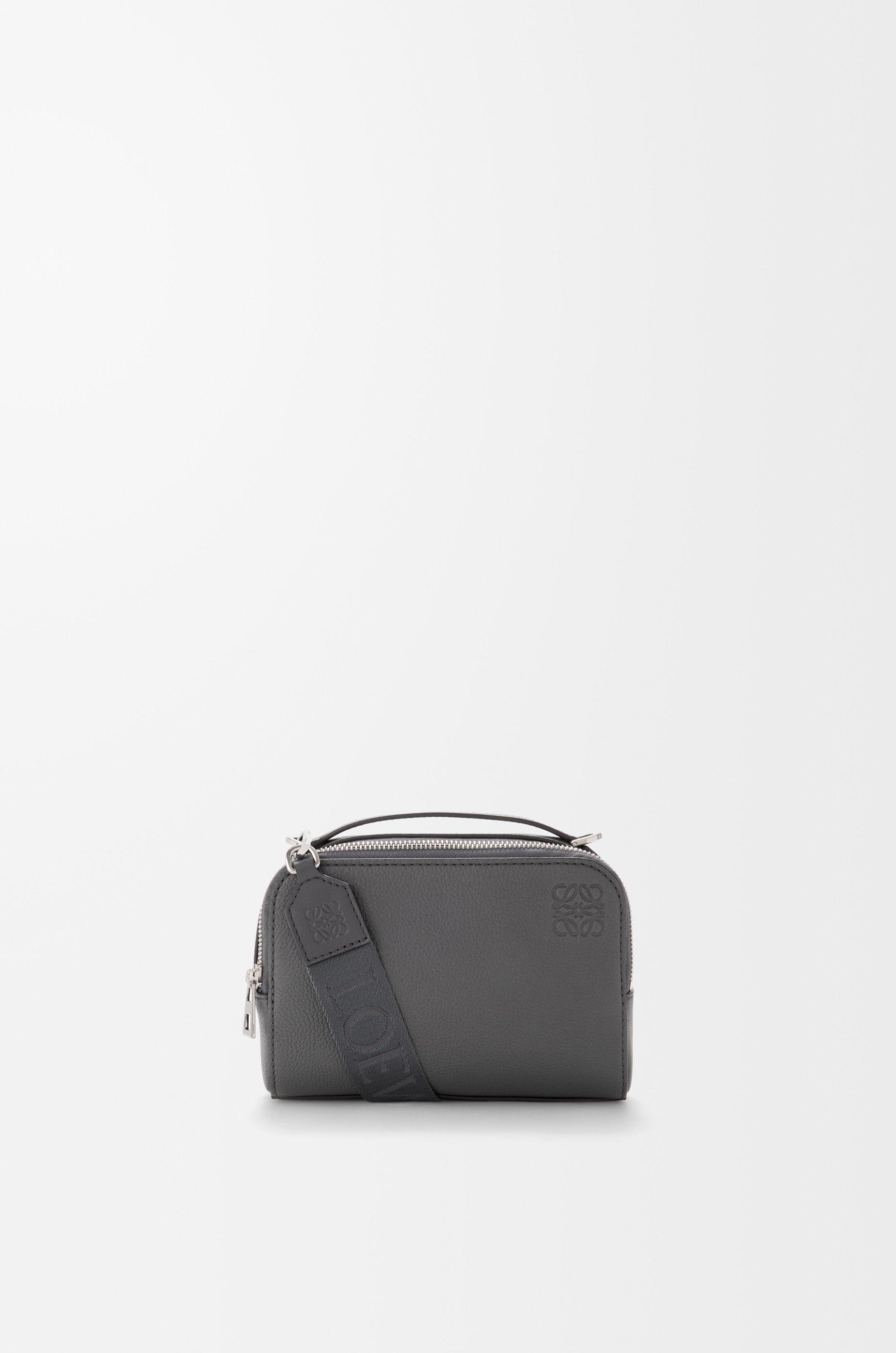 Mini crossbody camera bag in soft grained calfskin by LOEWE