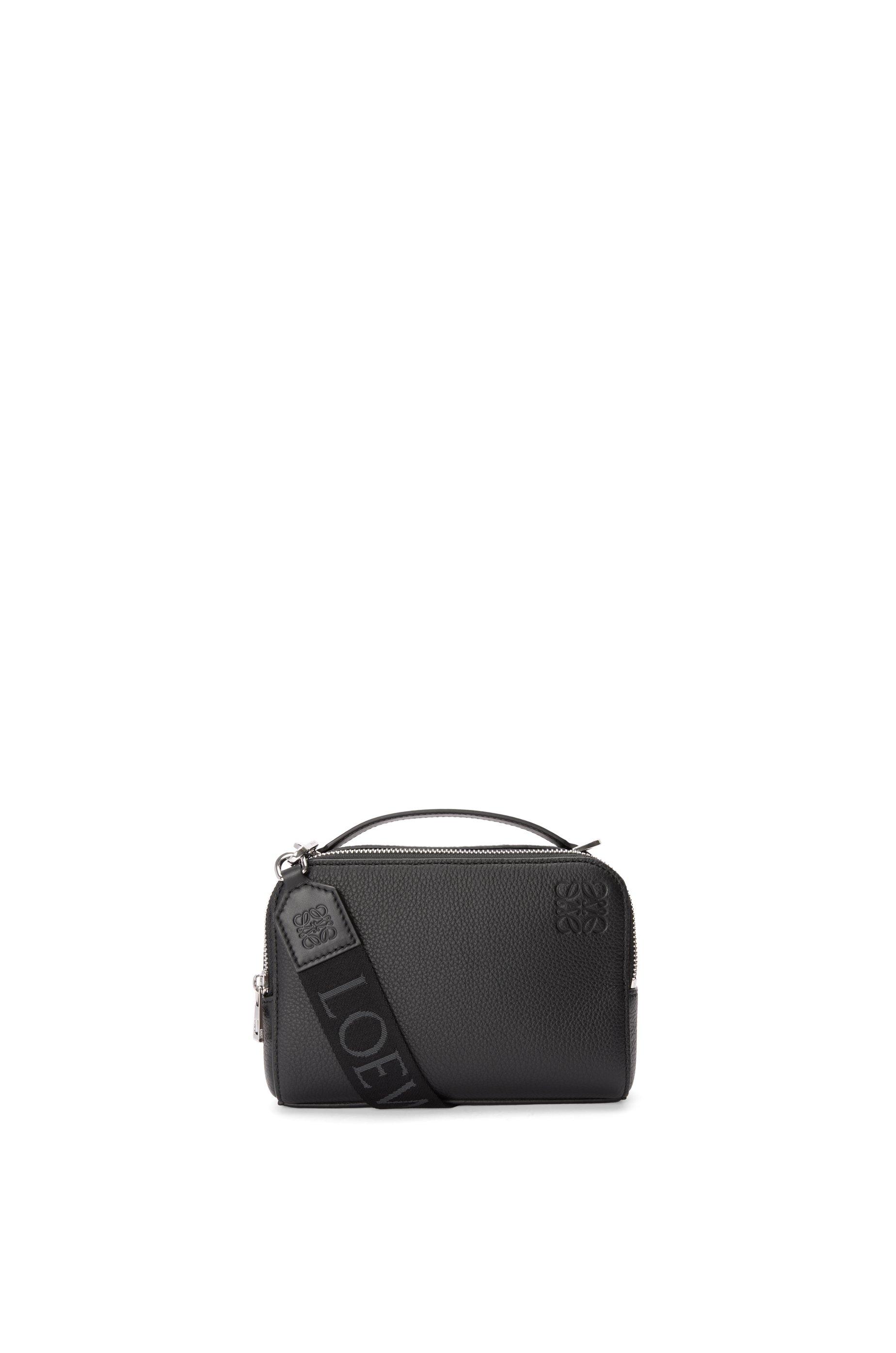 Mini crossbody camera bag in soft grained calfskin by LOEWE