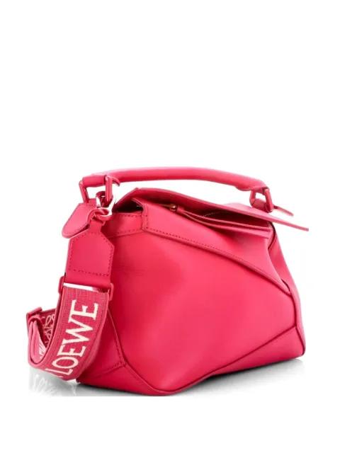Monochrome Puzzle Edge Bag Leather Small crossbody bag by LOEWE 