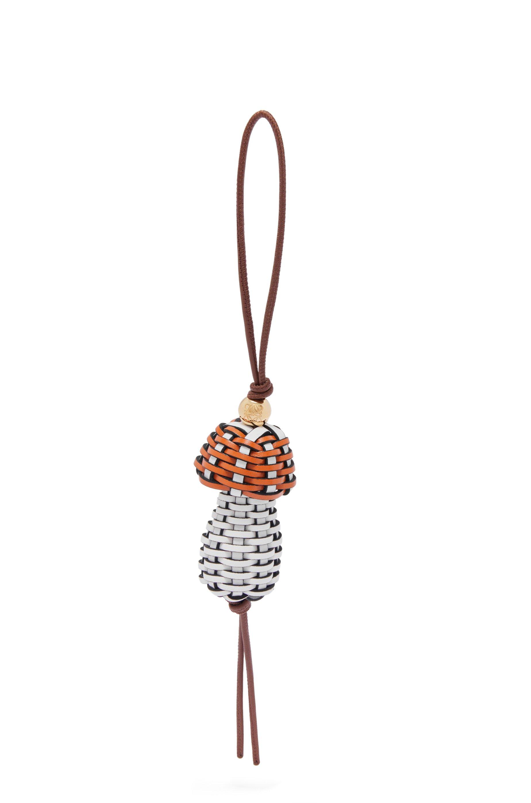 Mushroom charm in classic calfskin by LOEWE
