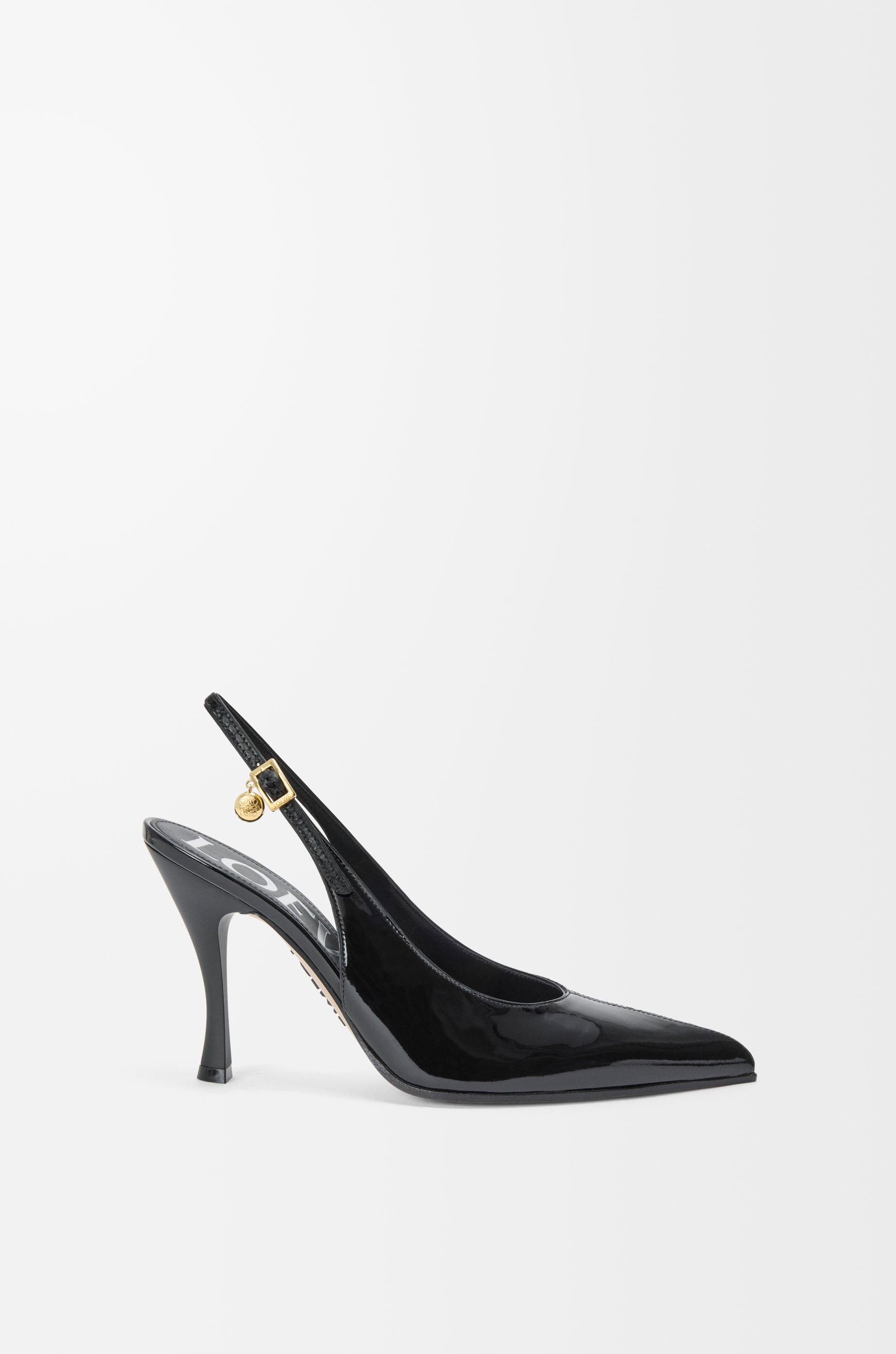New Comic slingback pump in mixed leather by LOEWE