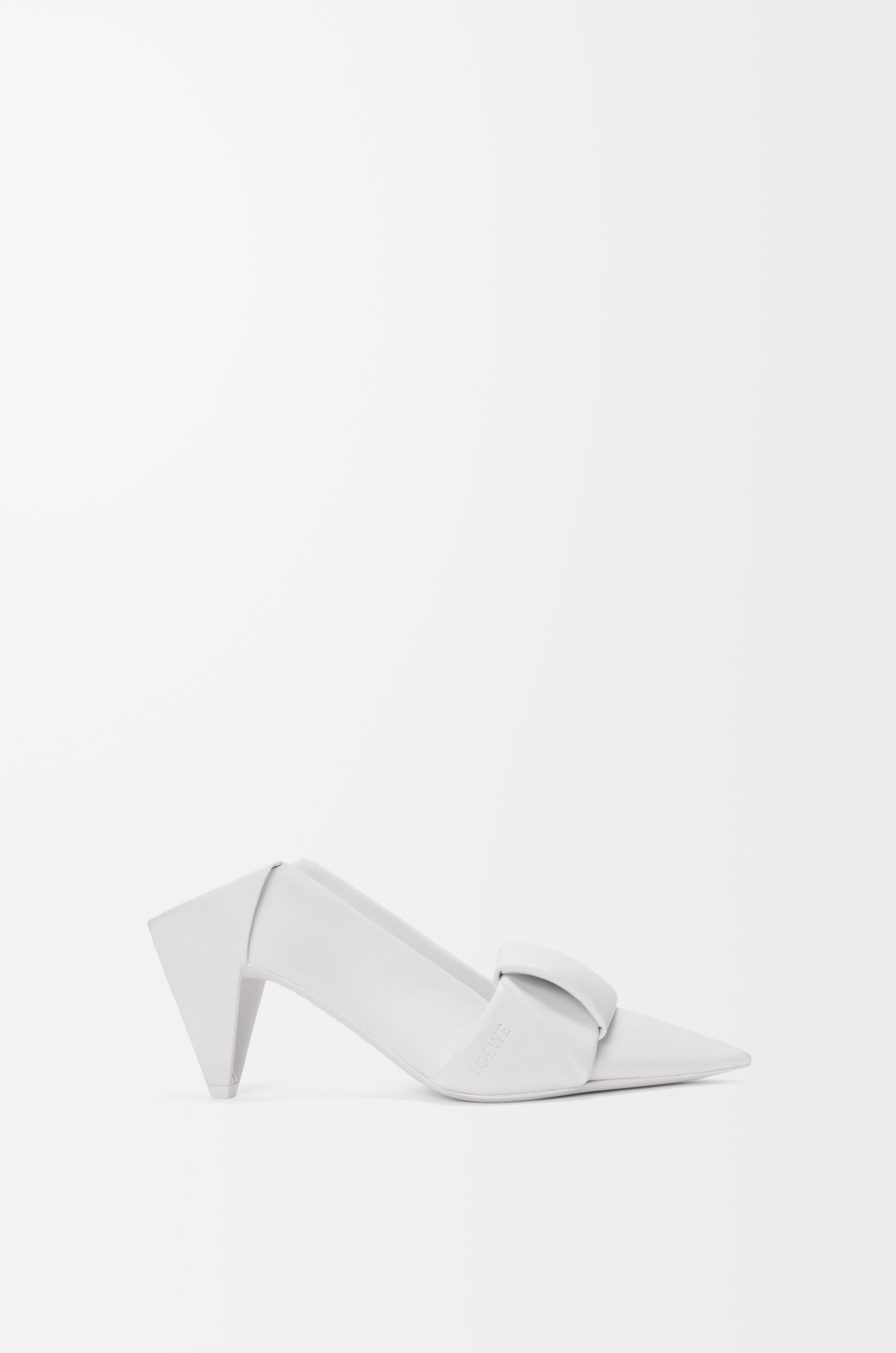 Origami flap back pump in lambskin by LOEWE