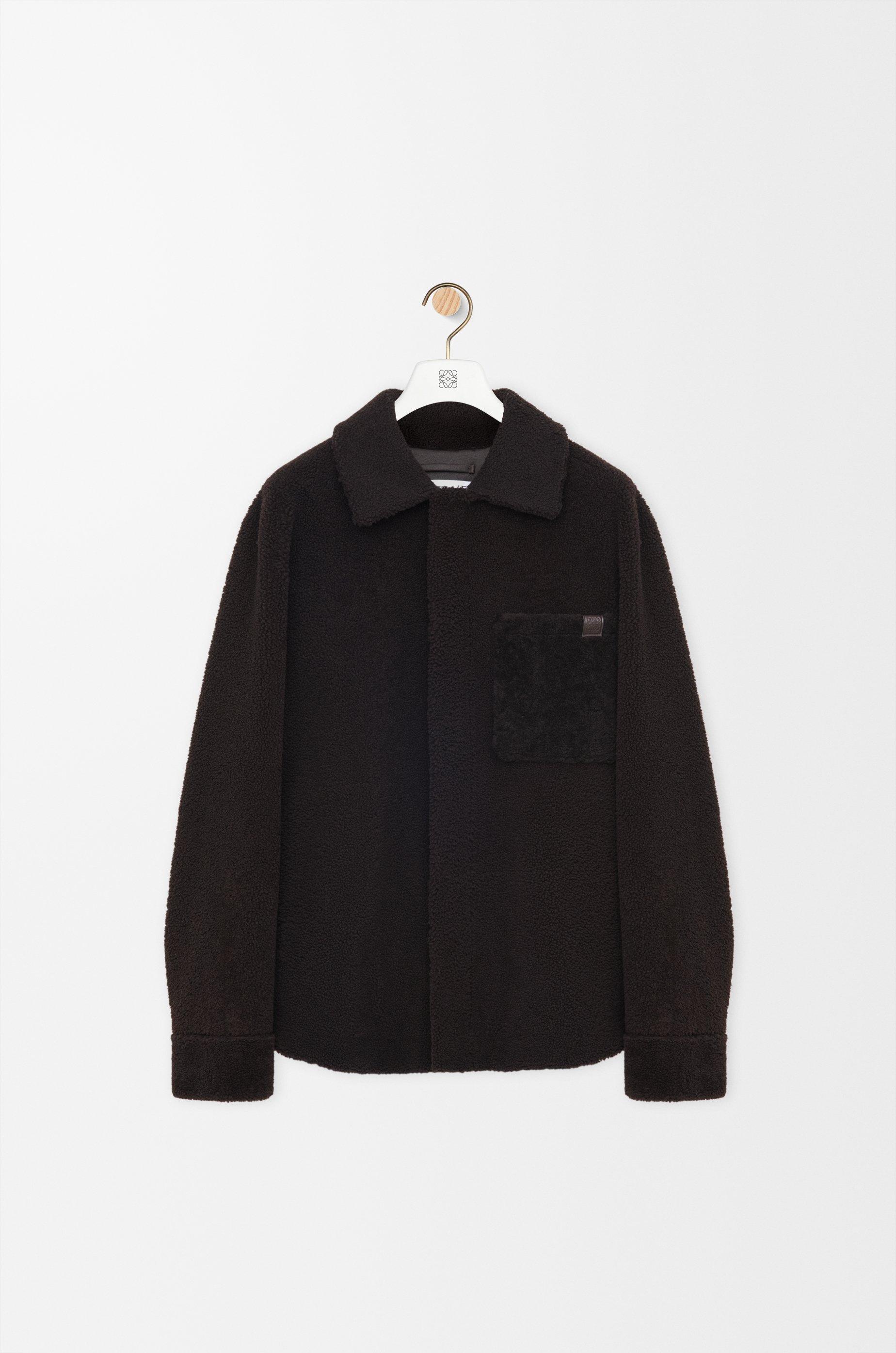 Overshirt in shearling by LOEWE