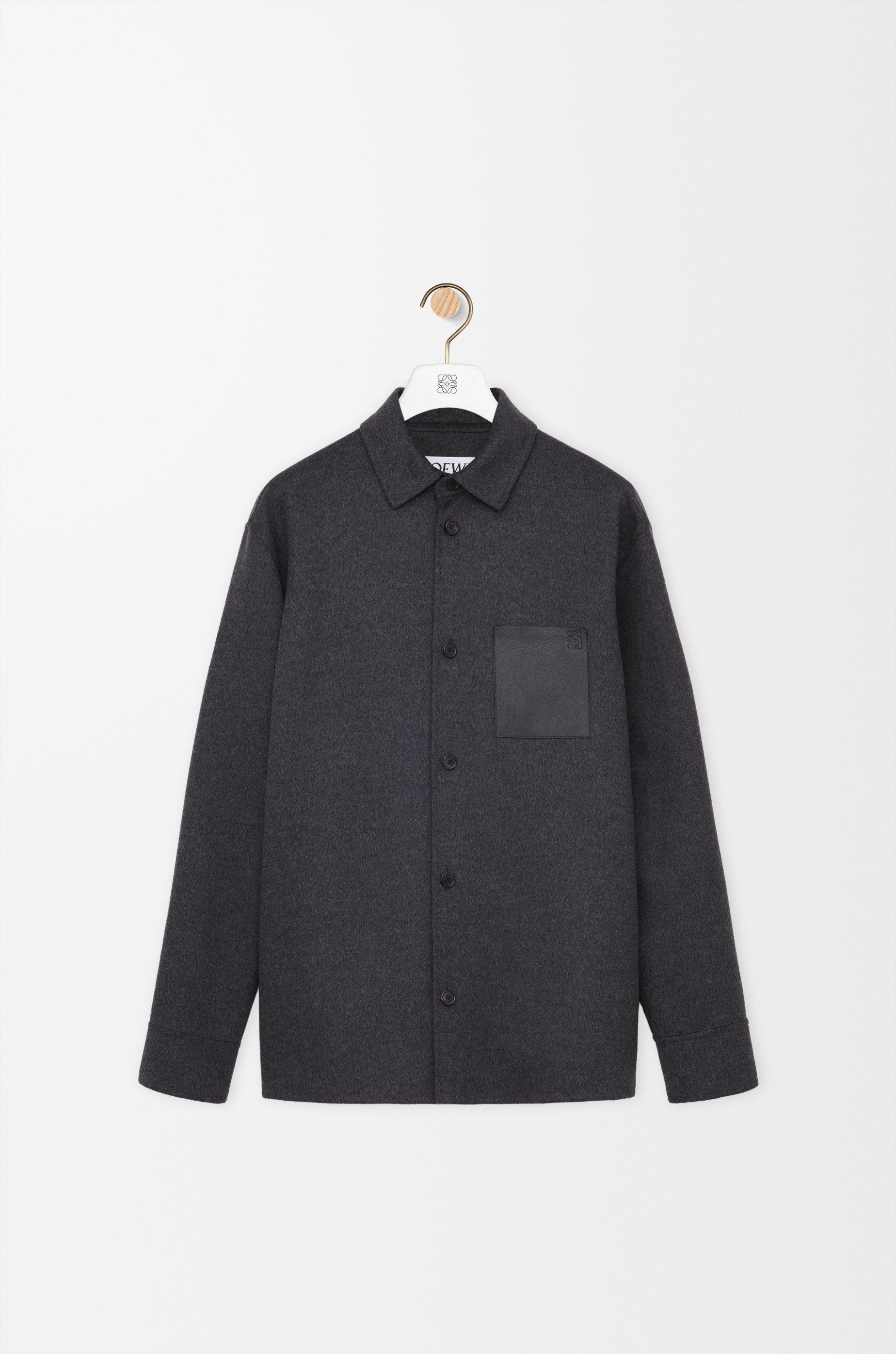 Overshirt in wool and cashmere by LOEWE
