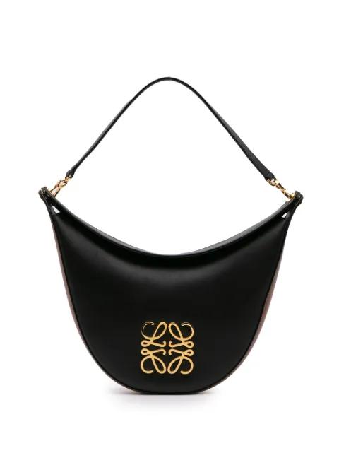2010-2024 Anagram Leather Luna hobo bag by LOEWE PRE-OWNED