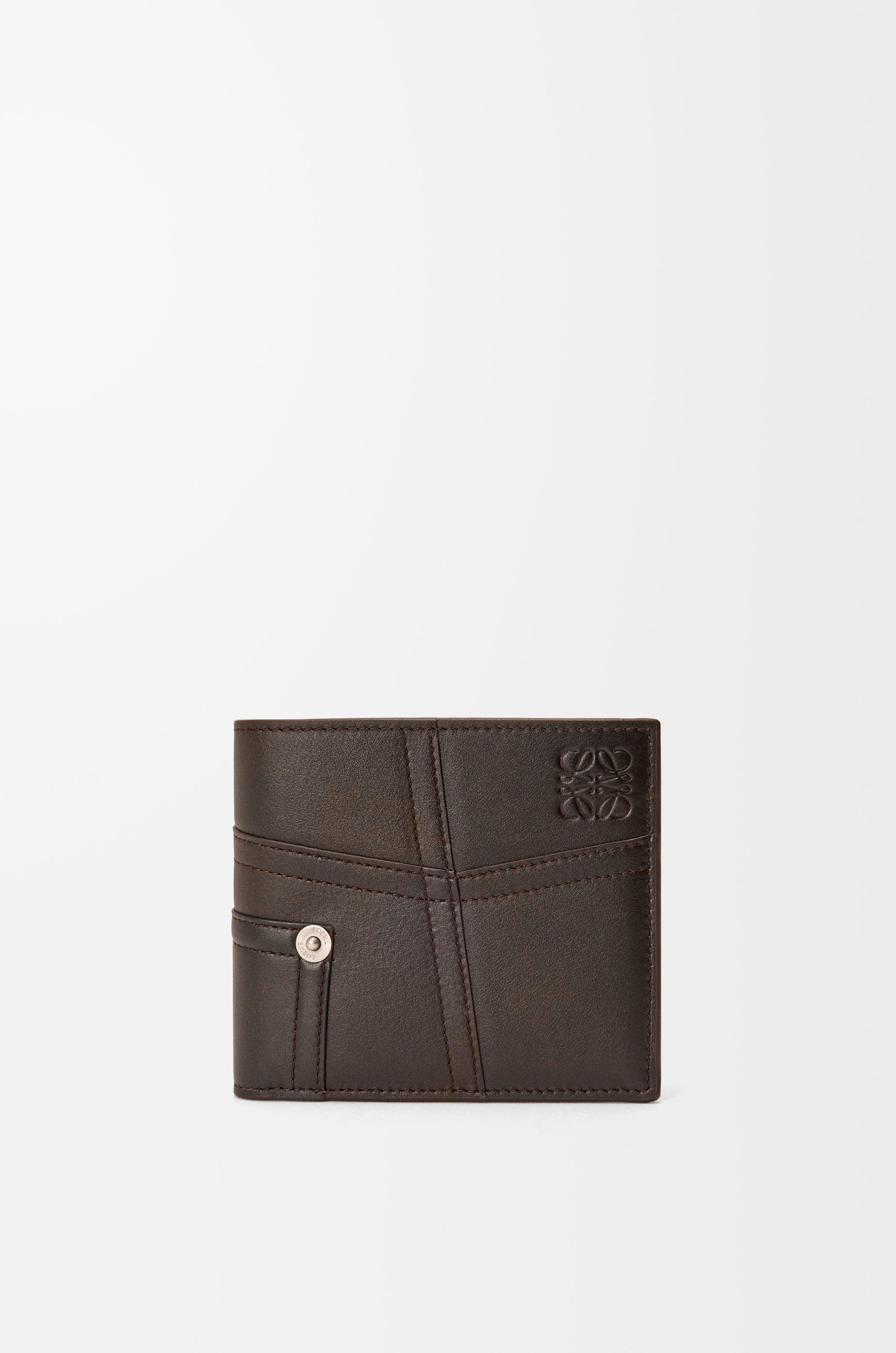 Panta bifold wallet in shiny calfskin by LOEWE