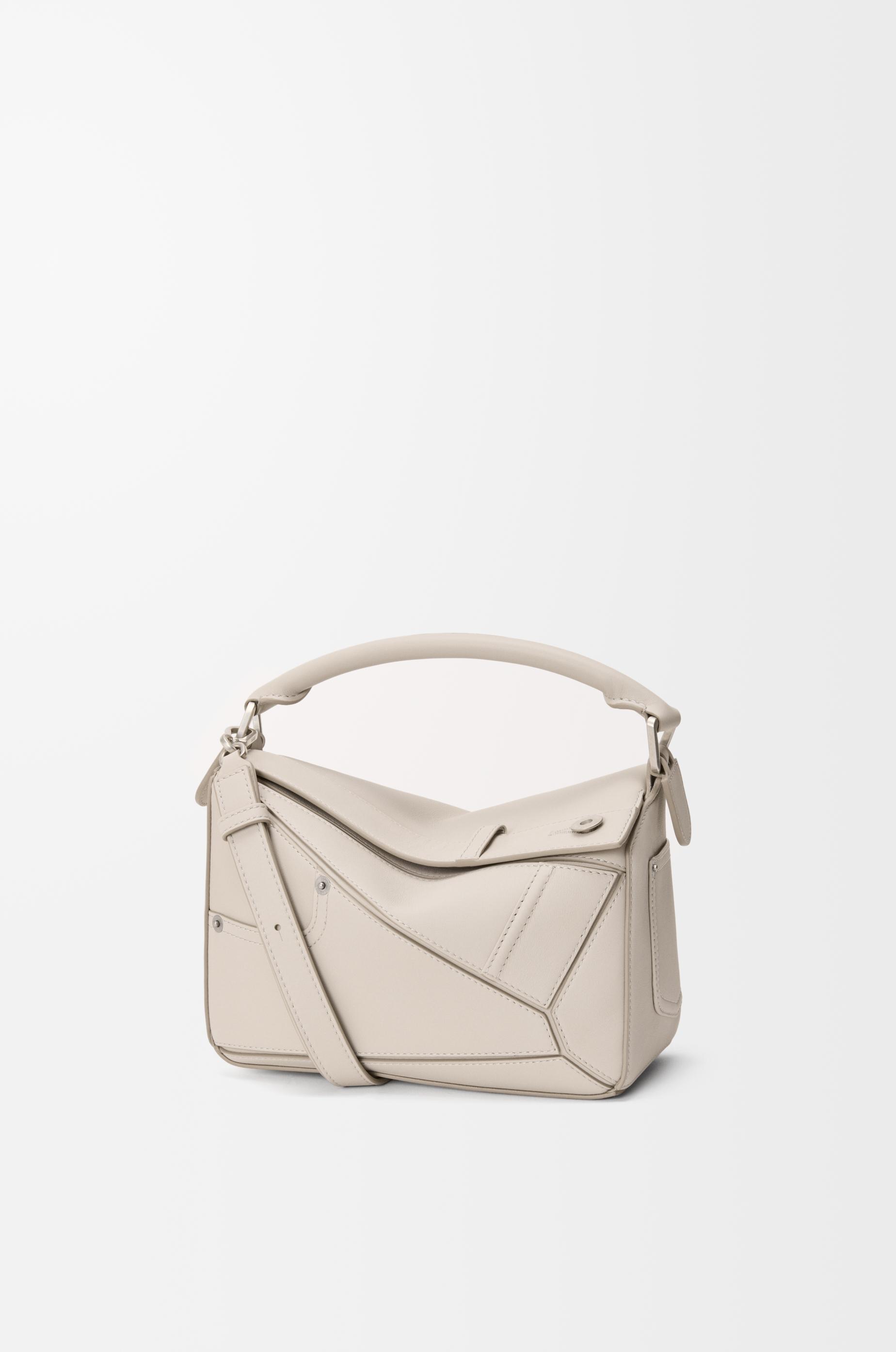 Panta small Puzzle bag in shiny calfskin by LOEWE
