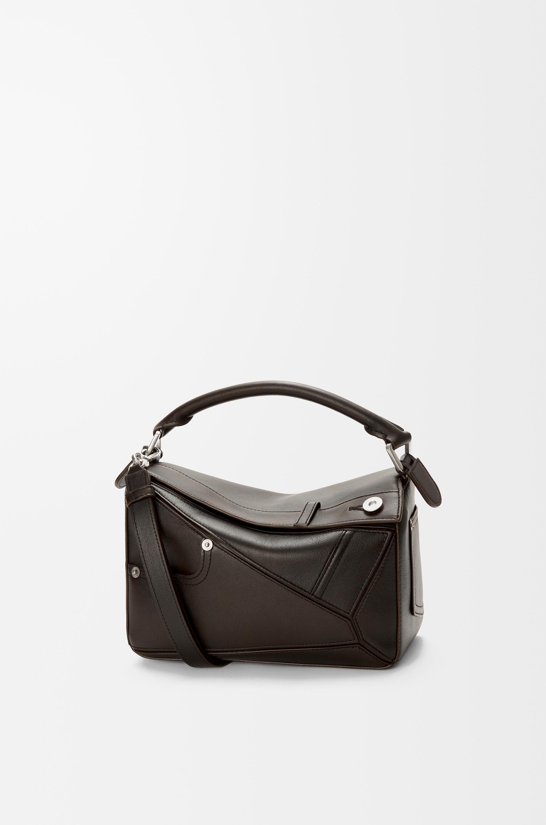 Panta small Puzzle bag in shiny calfskin by LOEWE