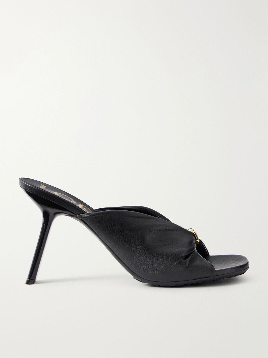 + Paula's Ibiza leather sandals by LOEWE